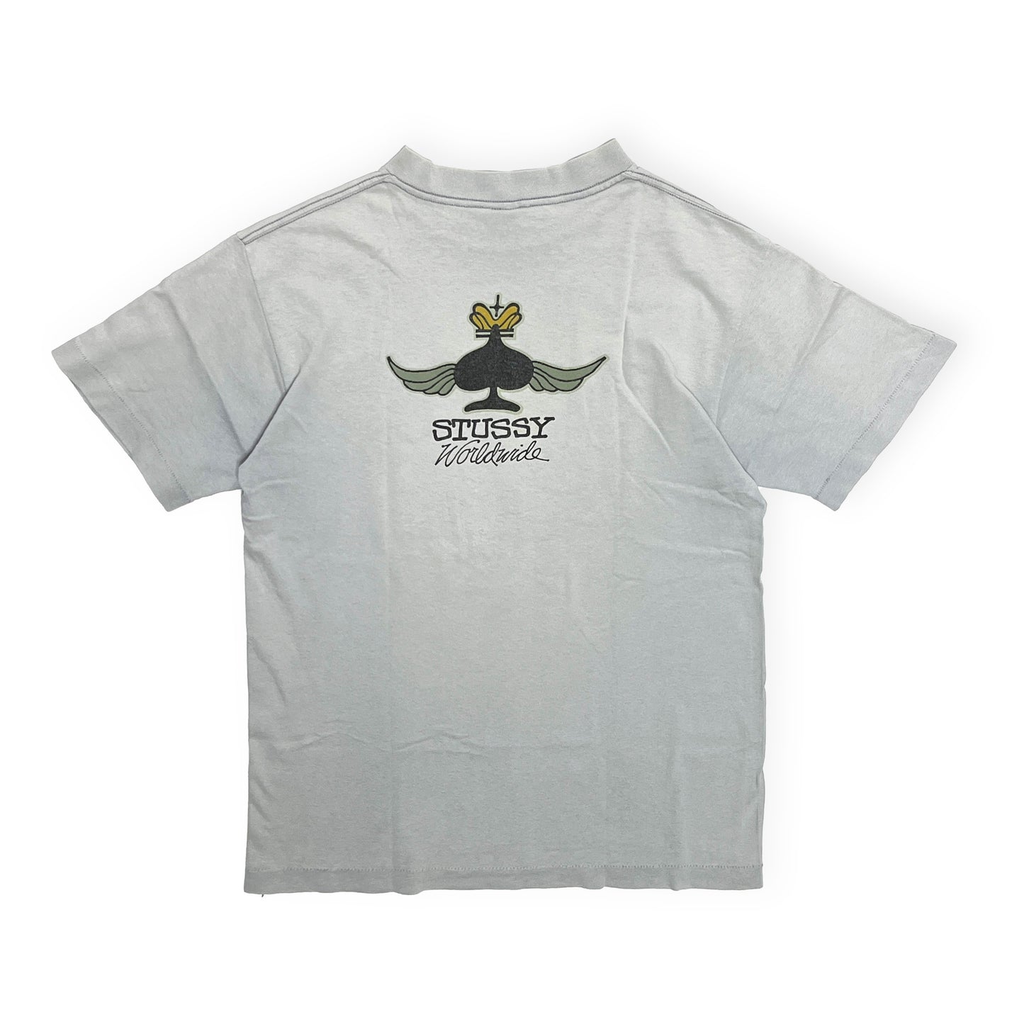 80's〜 黒タグ Old Stussy T ♤ Size (M) レア!