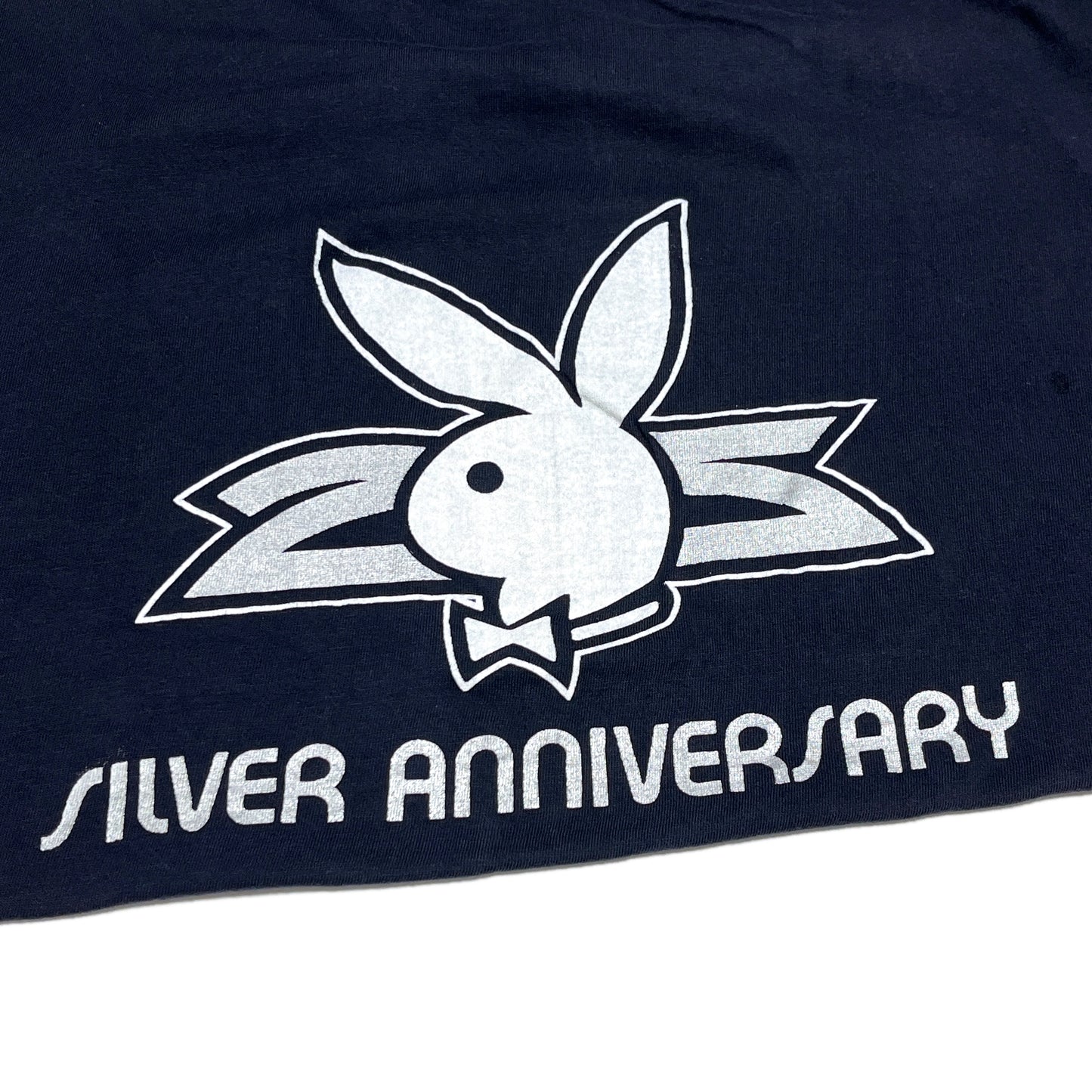 70's ARTEX PLAYBOY "SILVER ANNIVERSARY" T Size (XL)