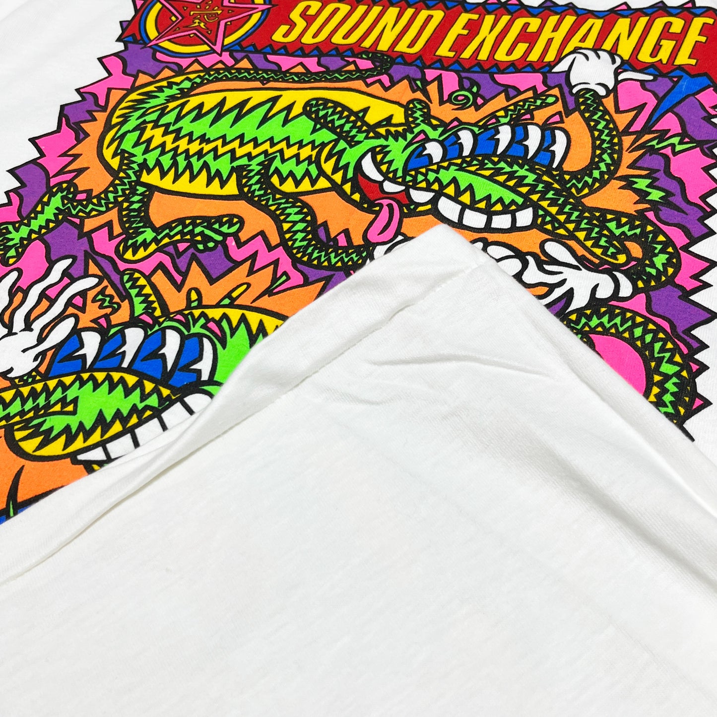 90's Hanes SOUND EXCHANGE "Frank Kozik" T Size (XL) Almost Deadstock