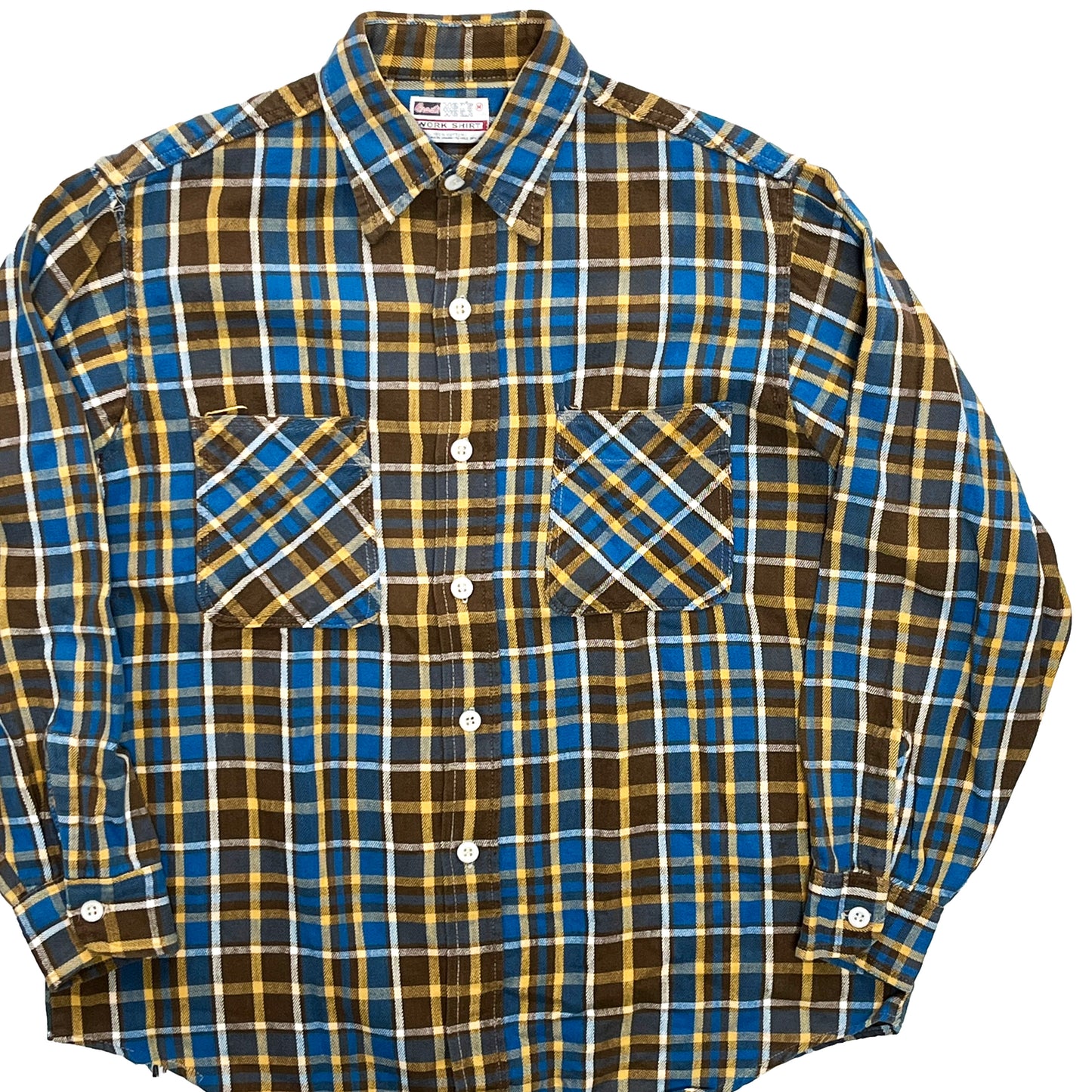 60's〜 Grants Nel SH 好配色チェック Size (M)