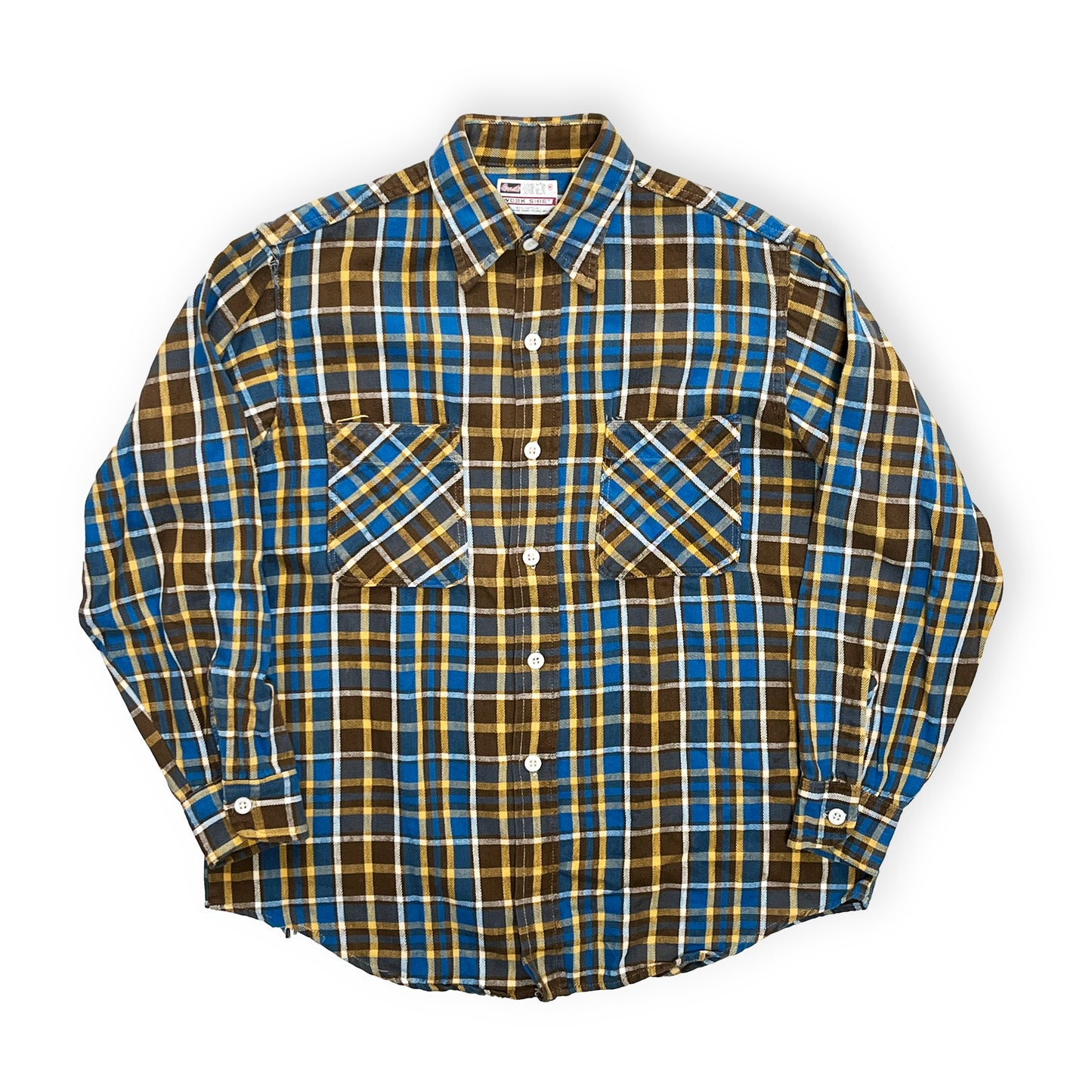 60's〜 Grants Nel SH 好配色チェック Size (M)
