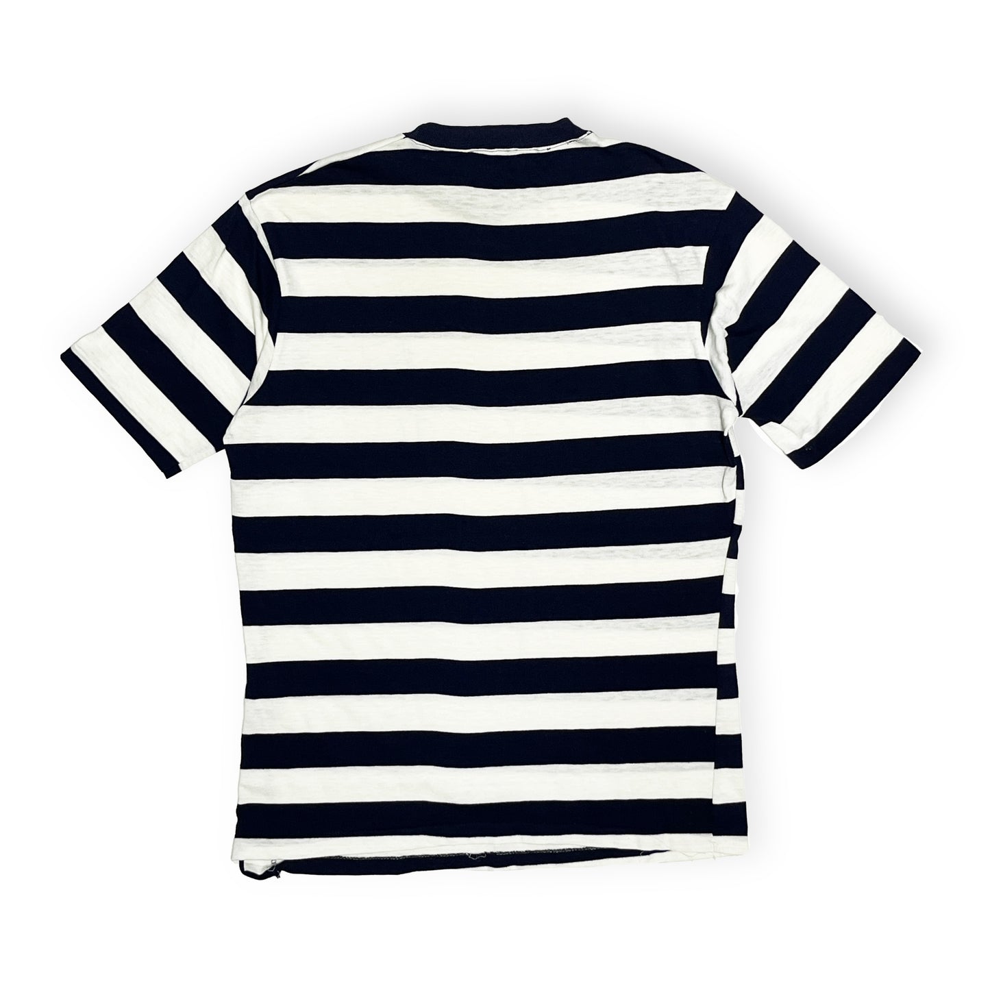 70's〜 UnKnown Border Pocket T ネイビー X ホワイト Size (L)位