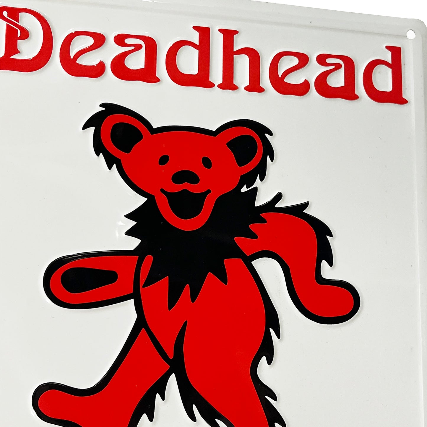 90's Gratefuldead "Deadheads" Metal Parking Sign アメリカ製 レア!