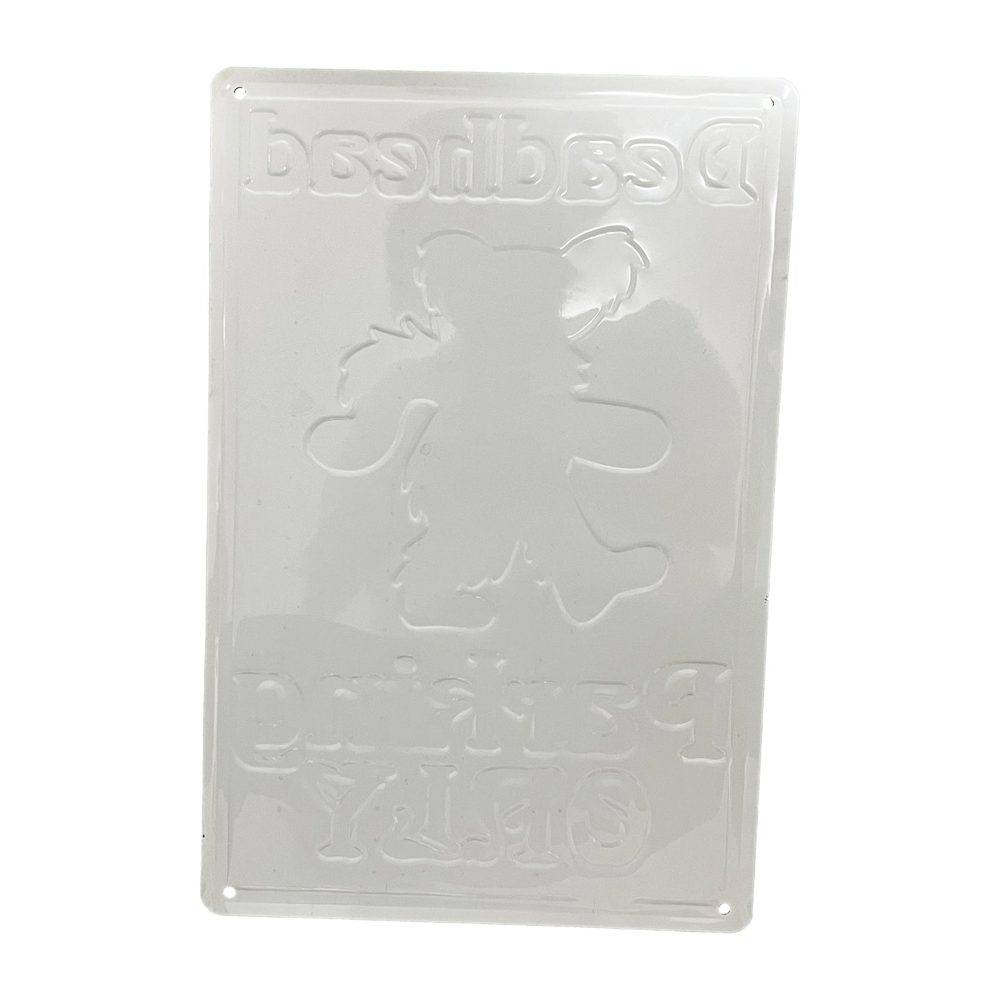 90's Gratefuldead "Deadheads" Metal Parking Sign アメリカ製 レア!
