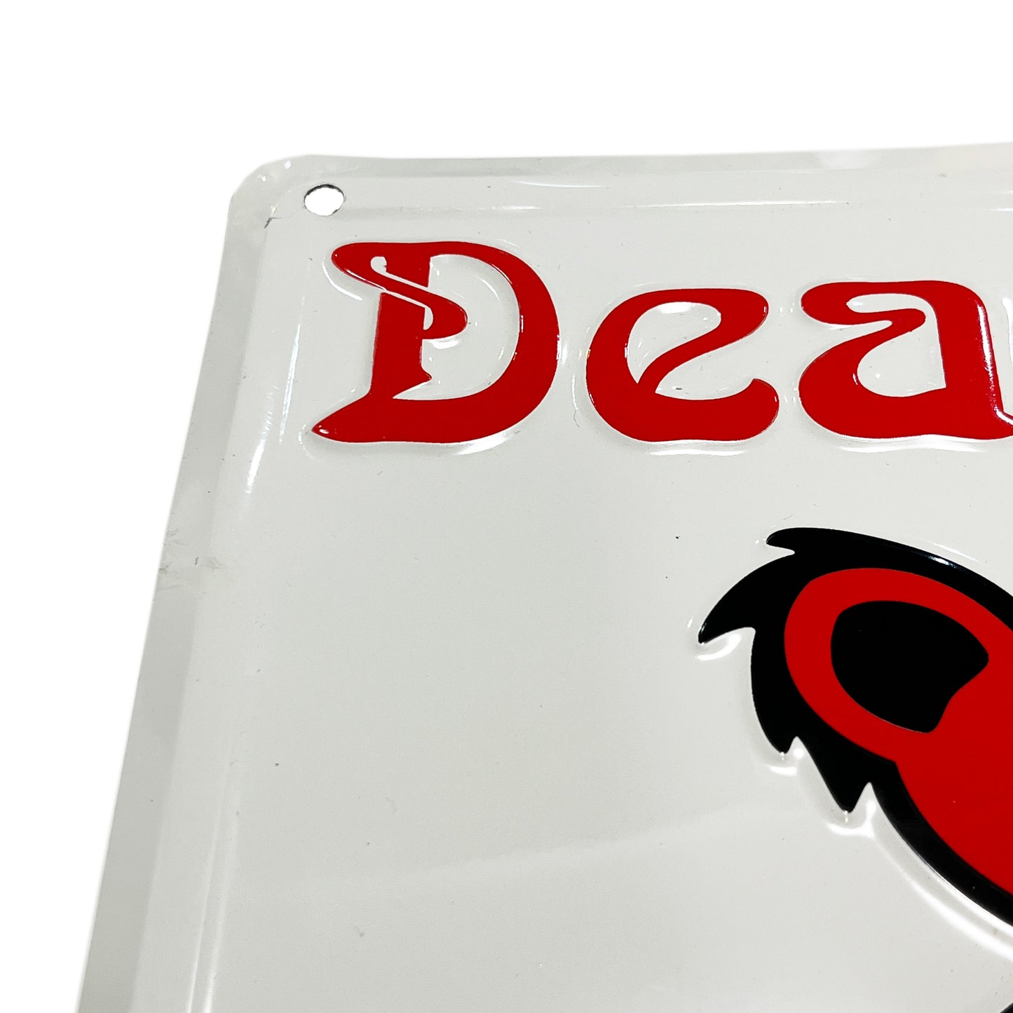 90's Gratefuldead "Deadheads" Metal Parking Sign アメリカ製 レア!