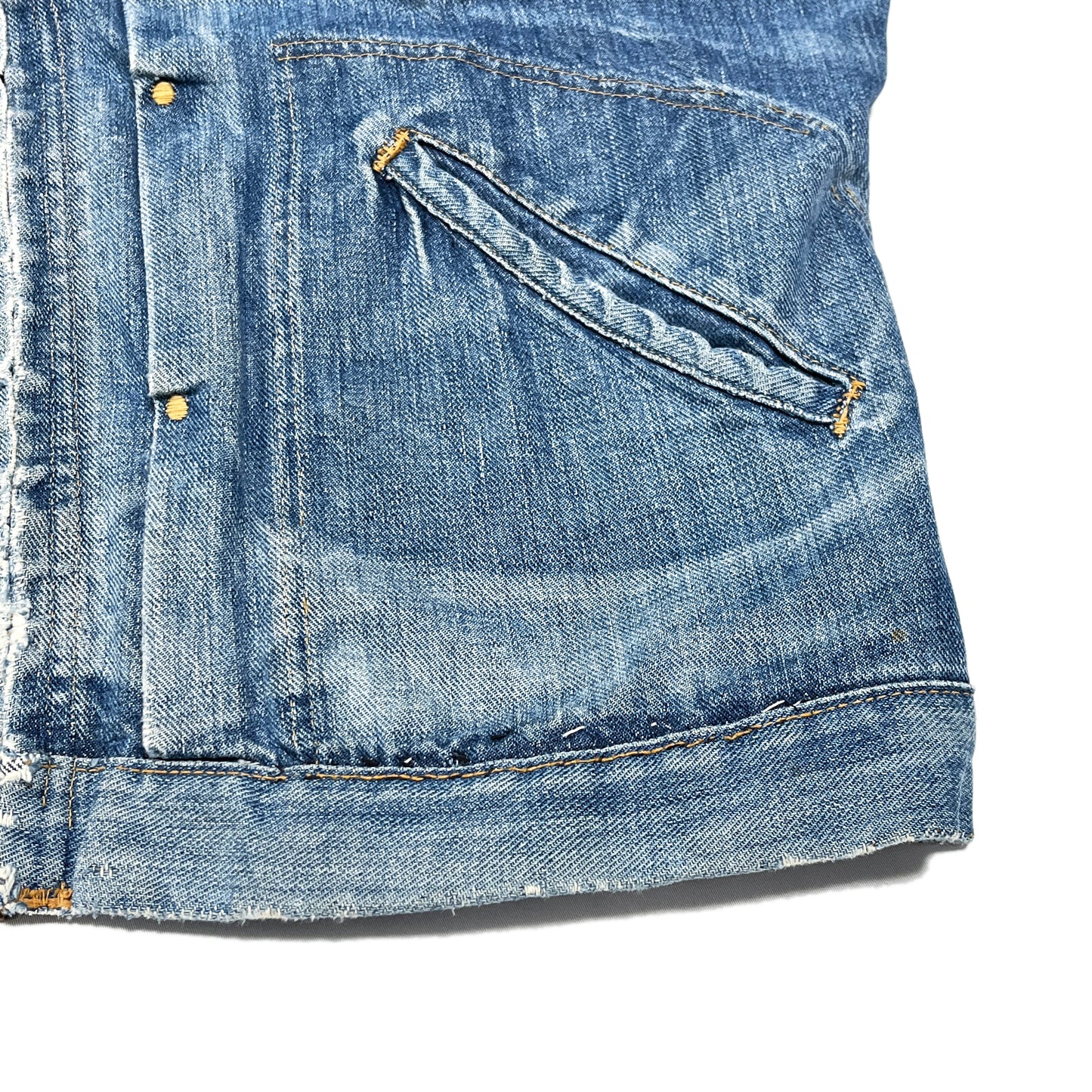 60's Wrangler 11MJZ Denim JKT 極上色落ち Size (44)位