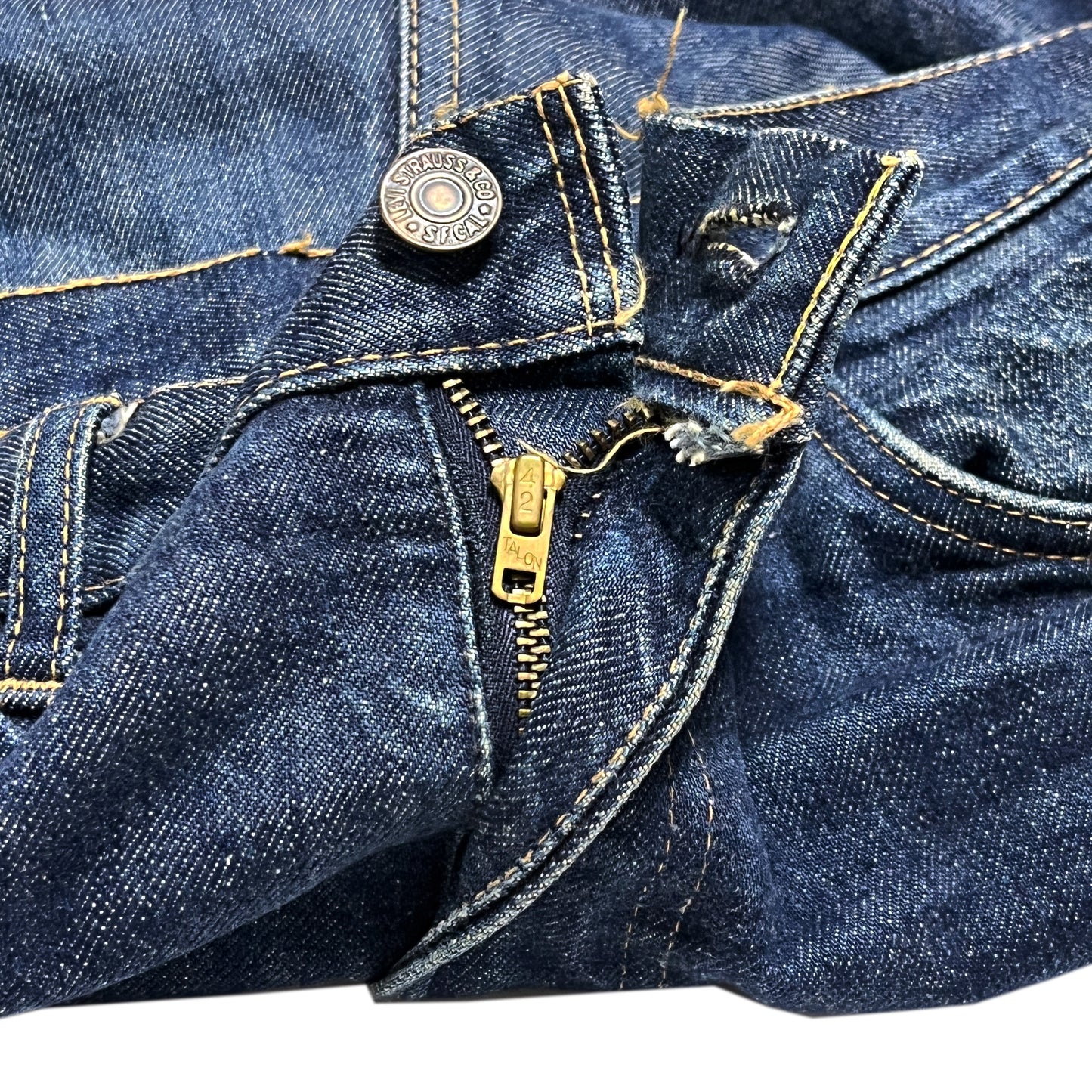 60's〜 Levi's 606 Big-E Denim PT 極上雰囲気 Size (W34 L27.5)位