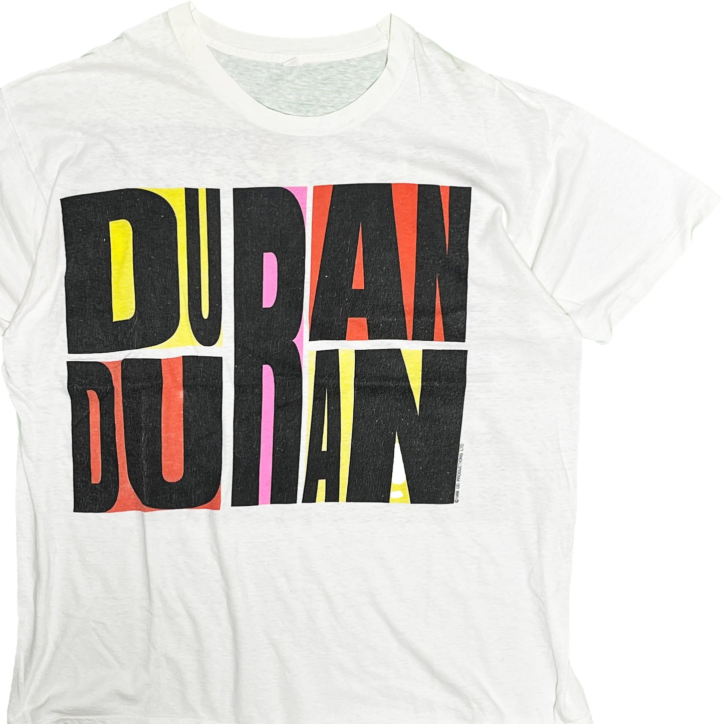 80's SCREEN STARS Duran Duran T 両面プリント Size (XL)位