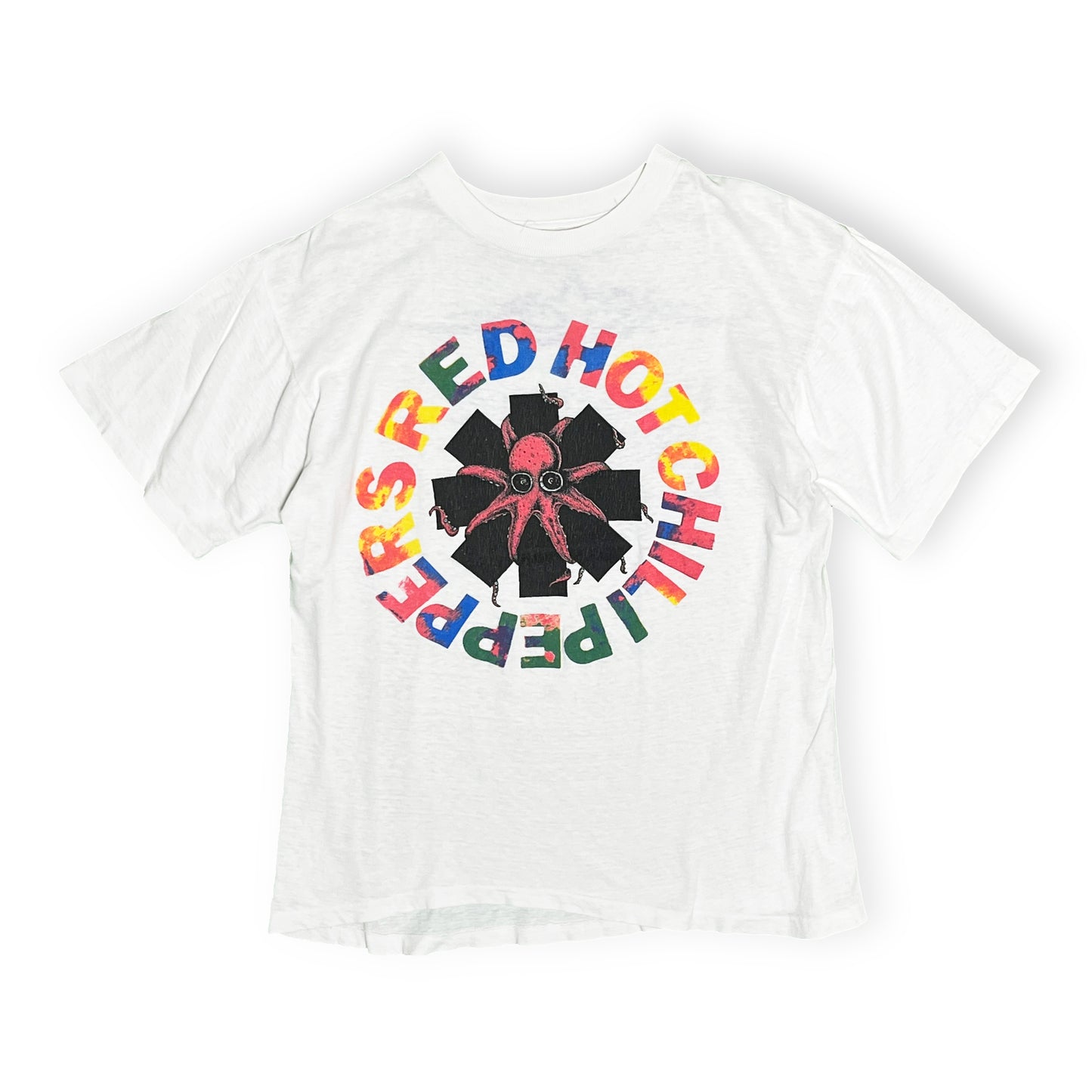 80's フランス製 Red Hot Chili Peppers T オクトパス Size (L) スペシャル!