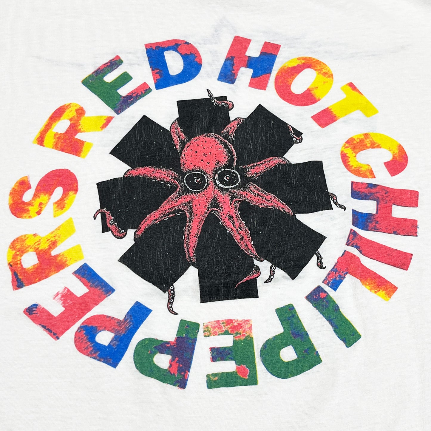 80's フランス製 Red Hot Chili Peppers T オクトパス Size (L) スペシャル!
