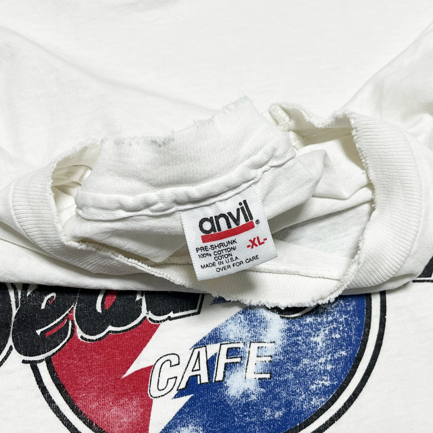 90's Anvil Gratefuldead "Dead Rock Cafe" T Size (XL)