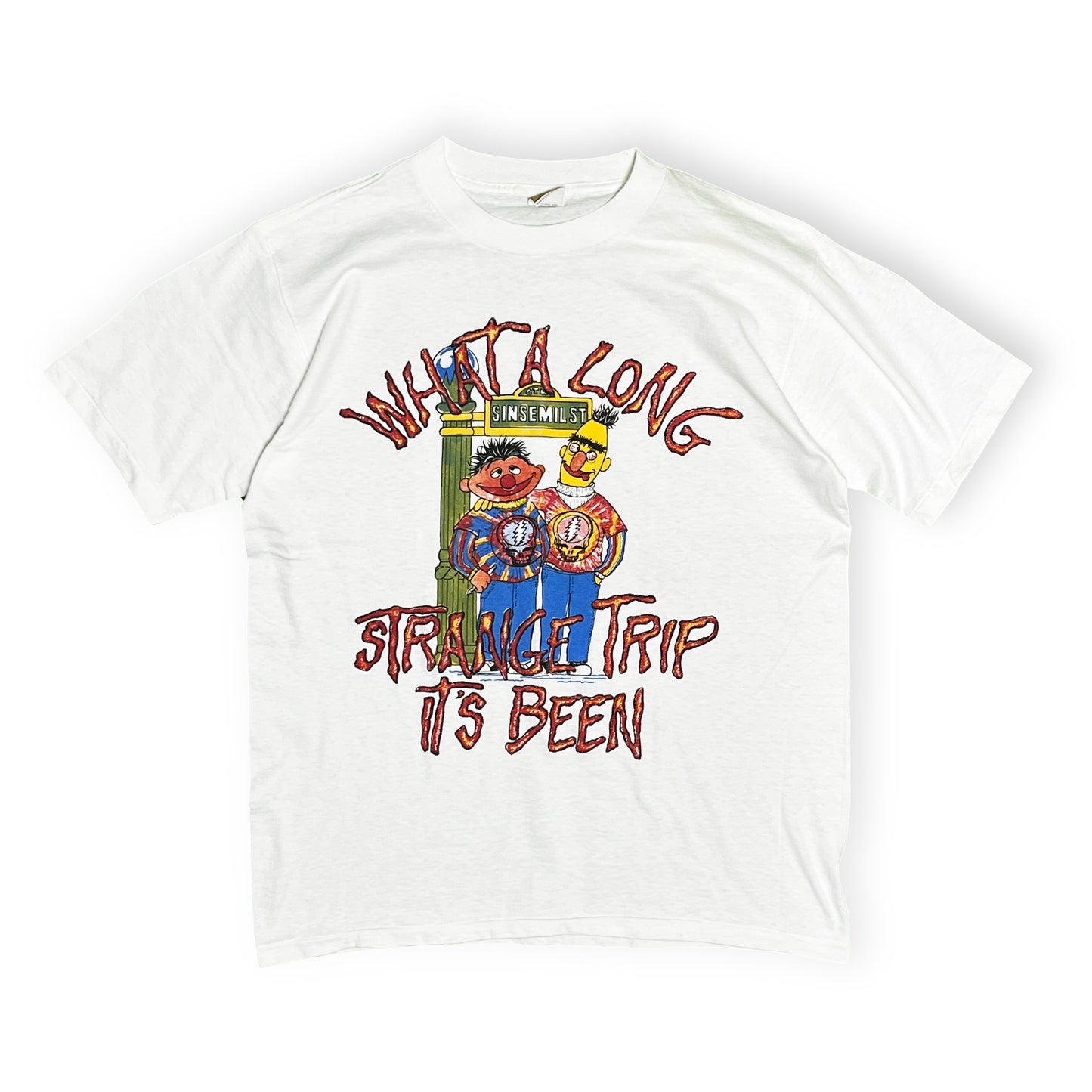 80's〜 Touch of Gold Gratefuldead T "Sesame Street" Size (L) レア!
