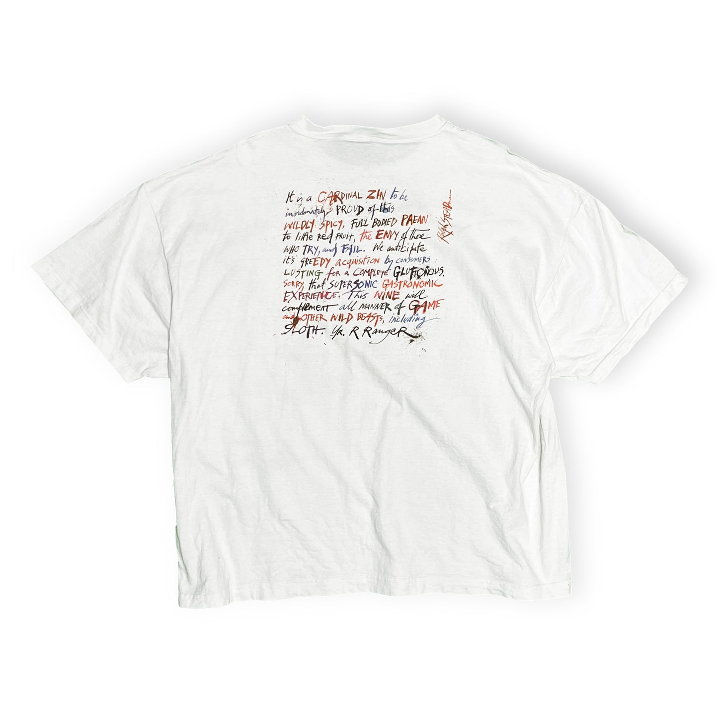 90's ONEITA Ralph Stedman "Cardinal Zin" T Size (XXL)