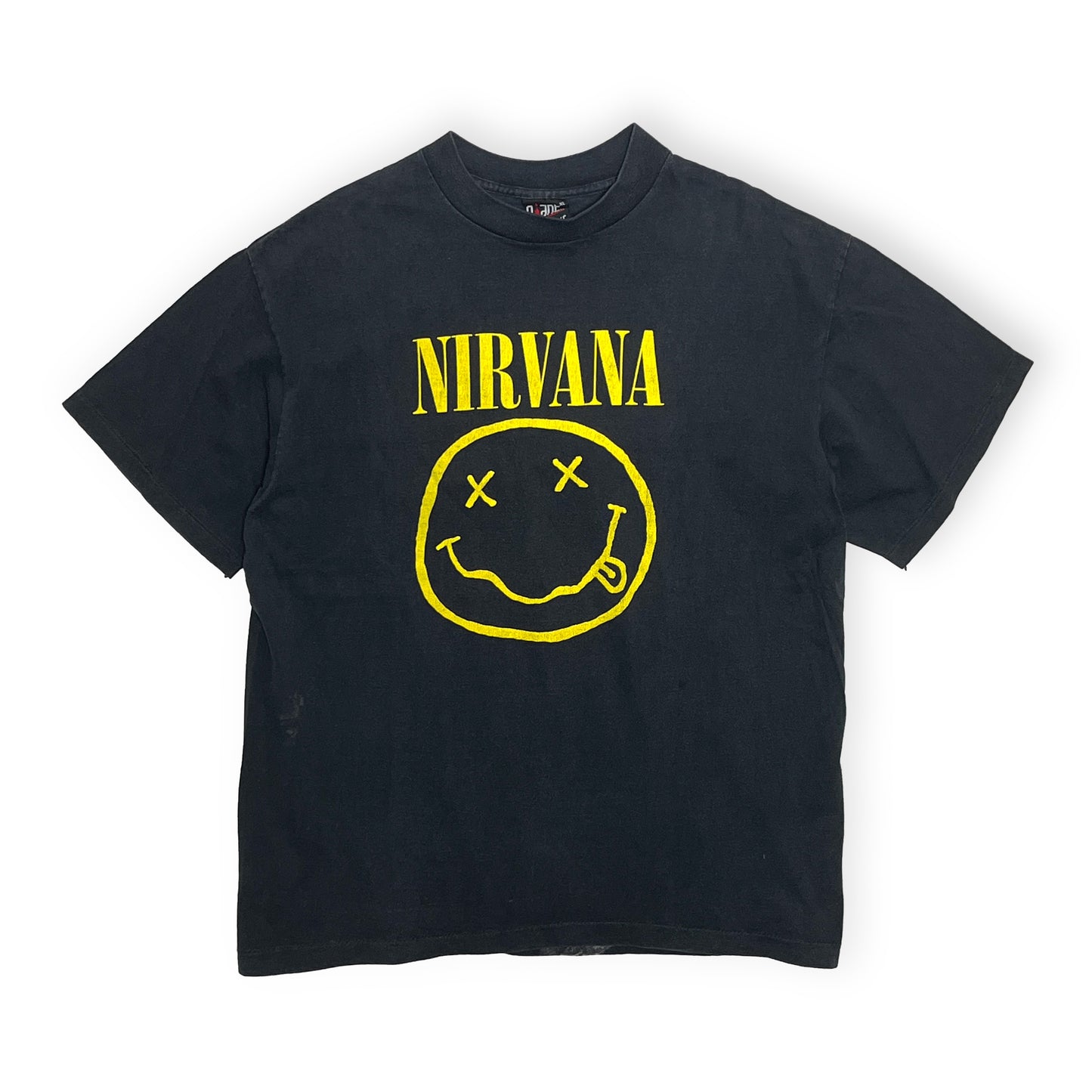 90's Giant Nirvana Smile T 両面プリント Size (XL)