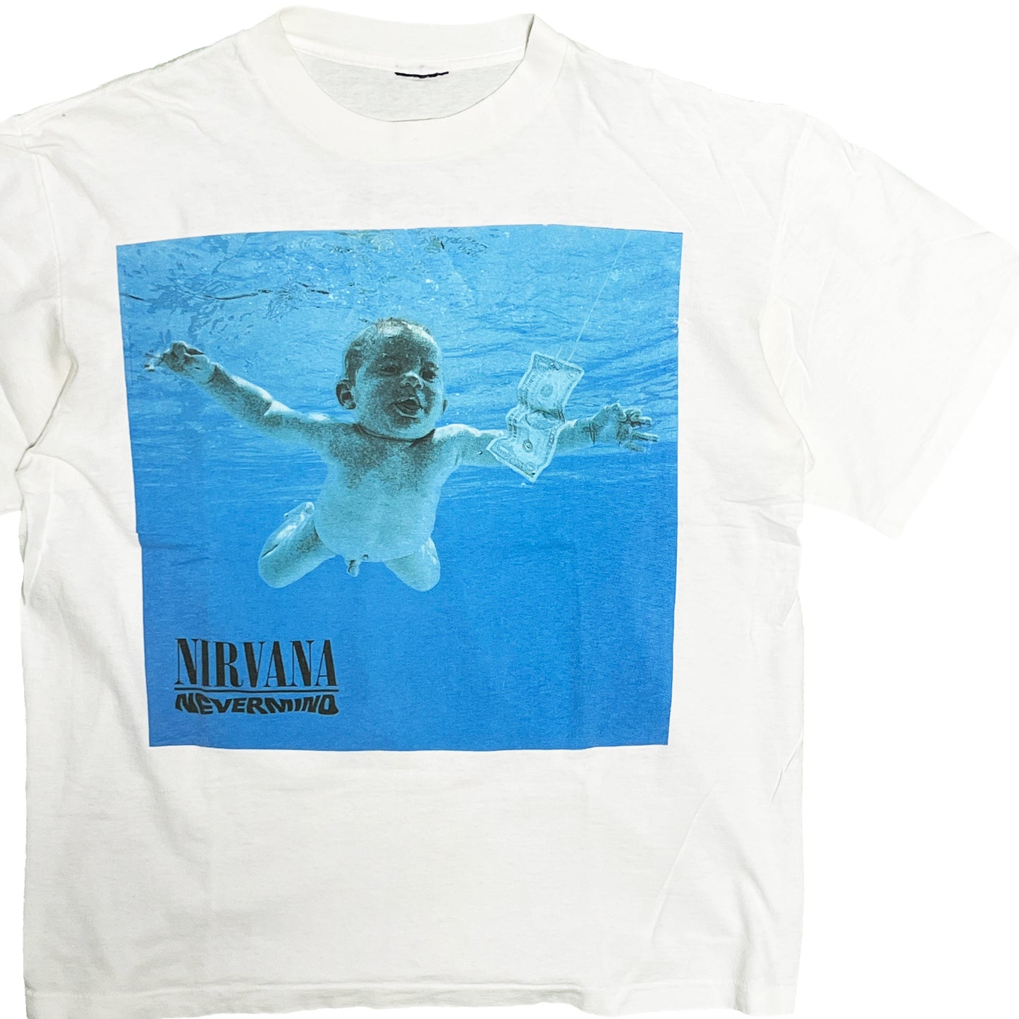 90's UnKnown Nirvana "Nevermind" T Size (L-XL)位