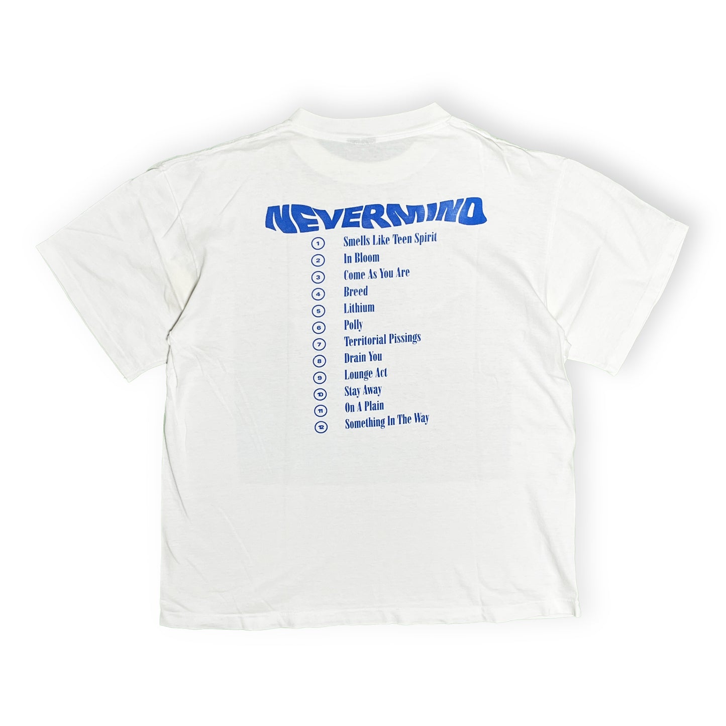 90's UnKnown Nirvana "Nevermind" T Size (L-XL)位