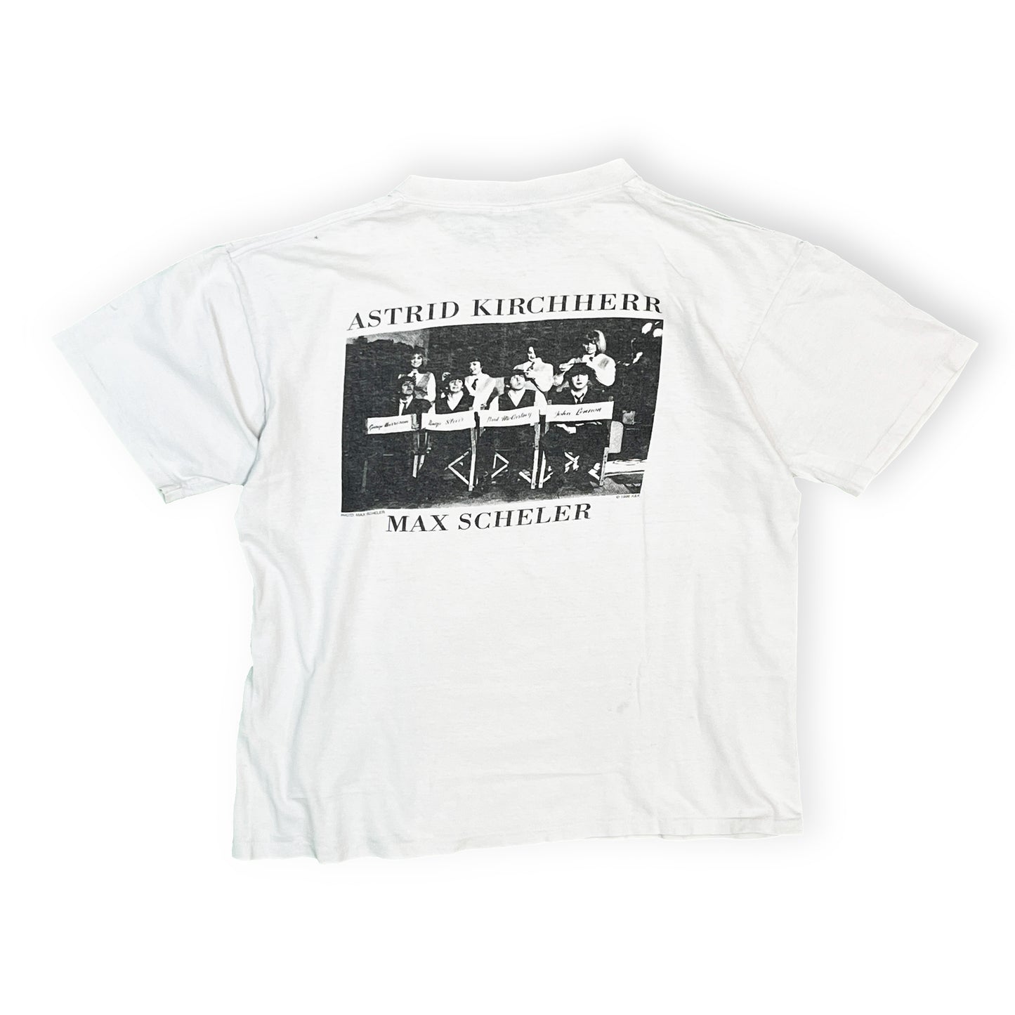 90's ONIETA The Beatles "LIVERPOOL DAYS" T Size (L) レア!