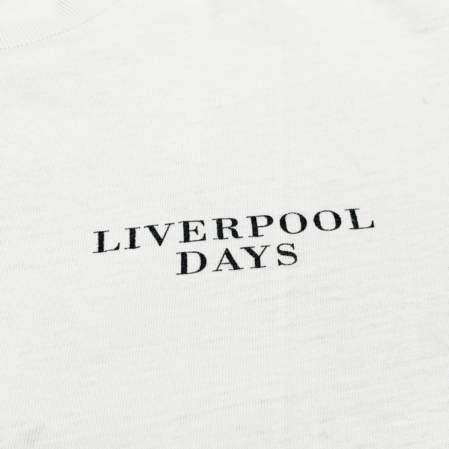 90's ONIETA The Beatles "LIVERPOOL DAYS" T Size (L) レア!