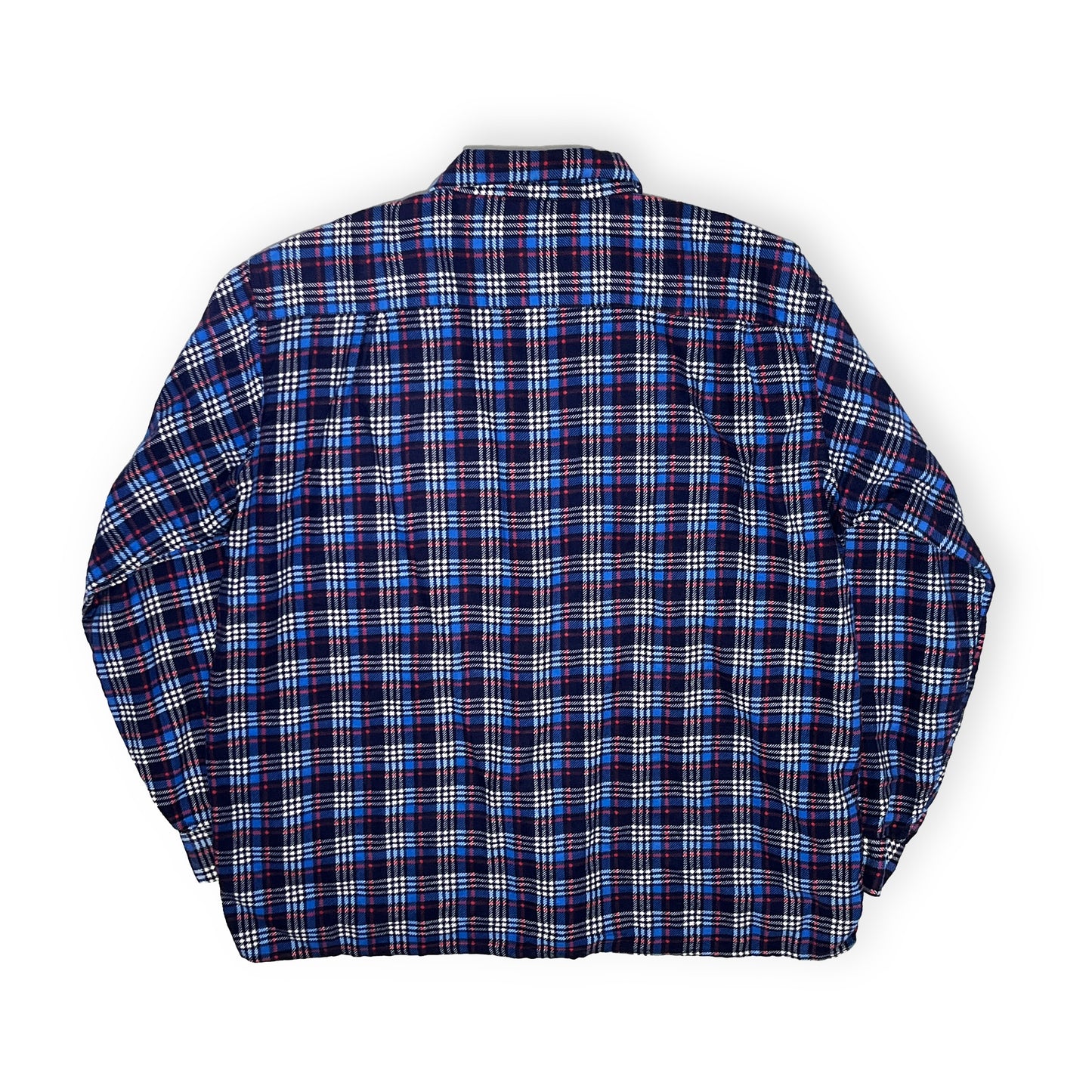 50's SPORTOP Print Nel SH 好配色チェック Size (XL) ビッグサイズ!