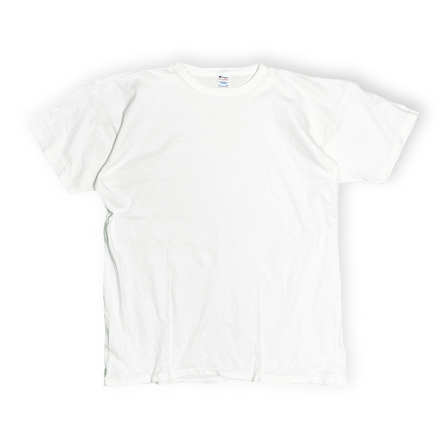 80's Champion トリコタグ Blank T ホワイト Size (XXL)