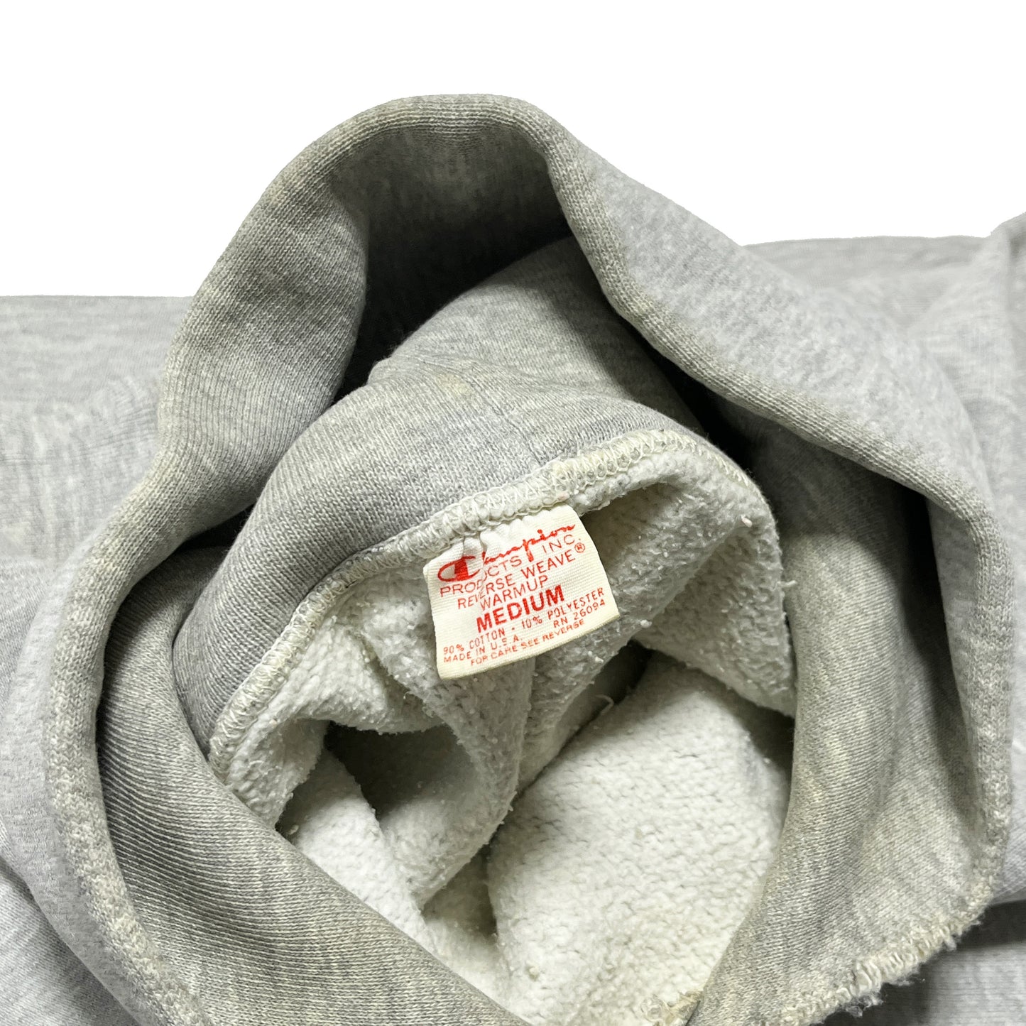 70's Champion 単色タグ R/W Blank Parka Gray Size (M)