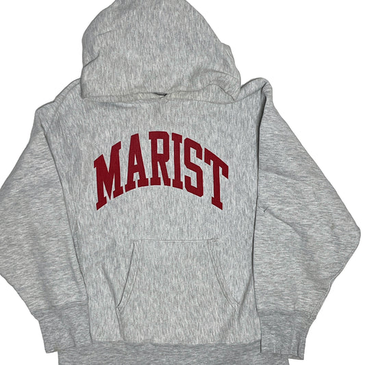 80's Champion R/W Parka "MARIST" 染み込みプリント Size (L)