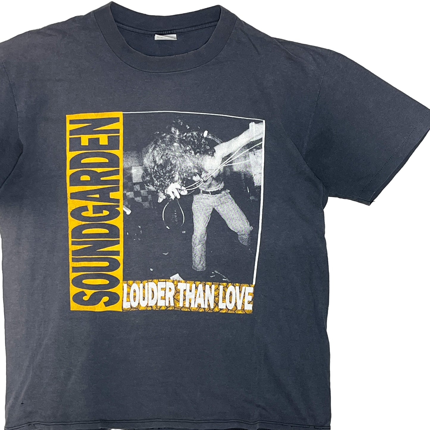 80's〜 Stedman Soundgarden T "Louder Than Love" 極上雰囲気 Size (L) レア!