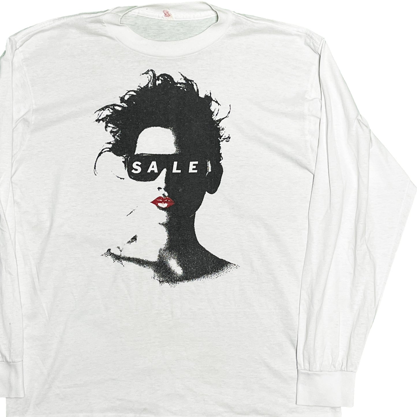 80's〜 SALE L/S プリント T Size (L)位