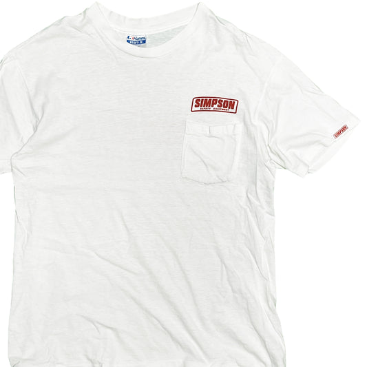 80's〜 Hanes Simpson Pocket T 両面プリント Size (L)