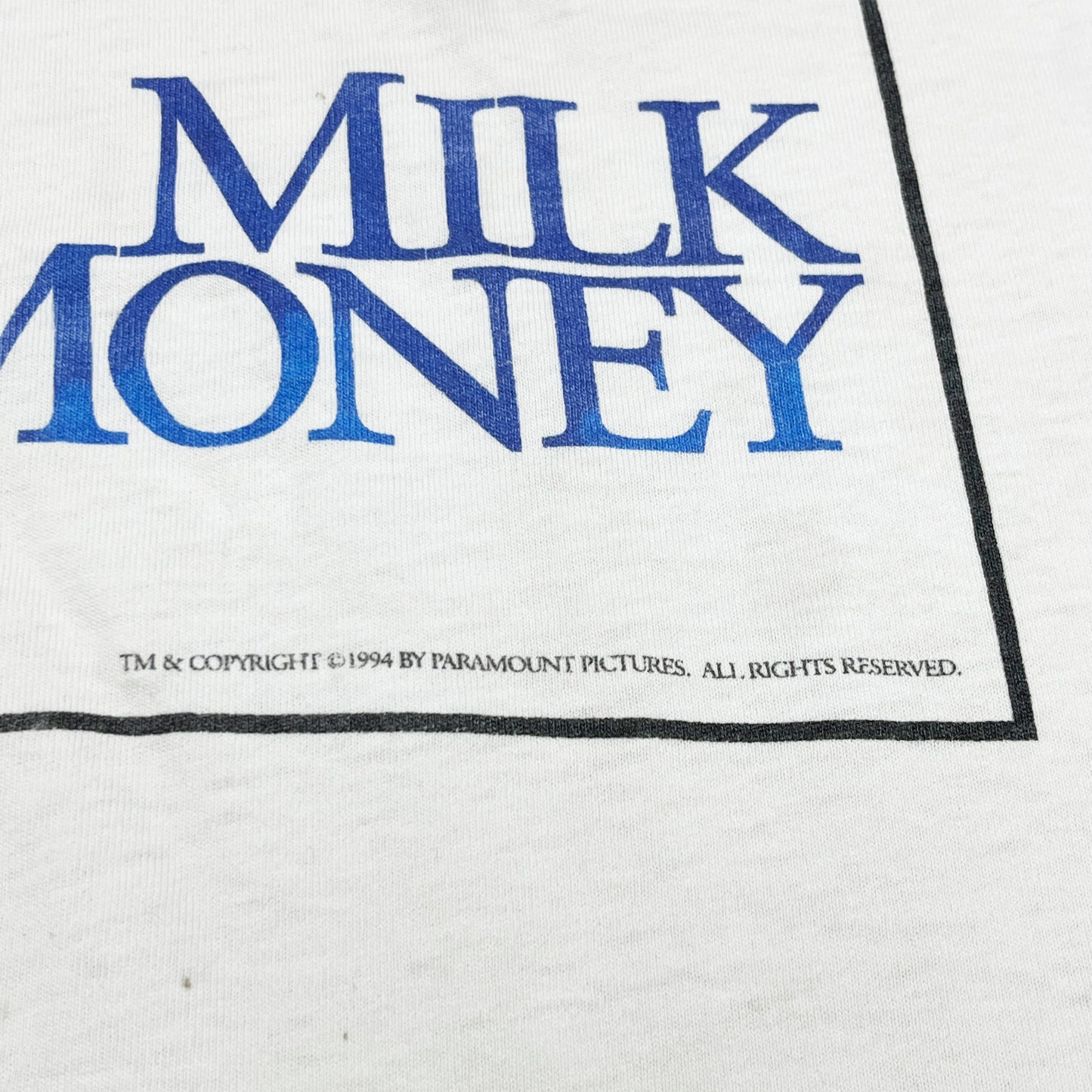 90'S Allsport MILK MONEY T Size (L)