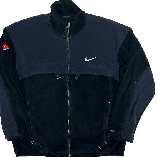 90's NIKE ACG Fleece Zip JKT ブラック Size (L)