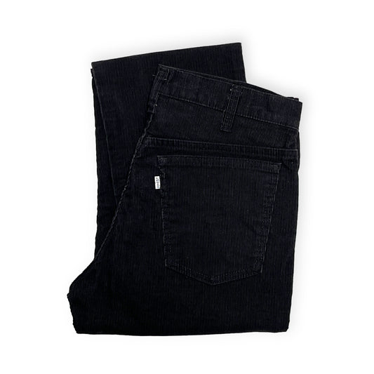 80's Levi's 519 Black Cords PT Size (W33 L31)位