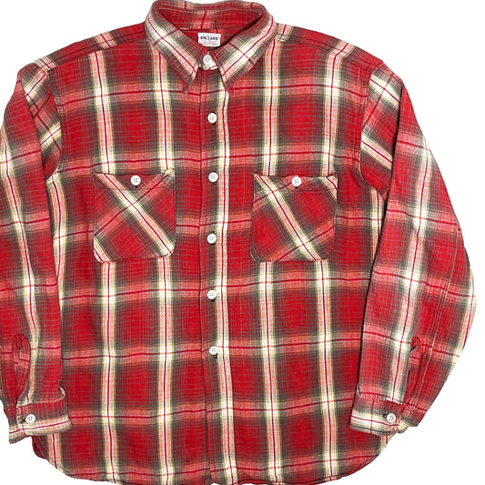 60's BIG YANK Nel SH マチ付き 好配色チェック Size (L)位
