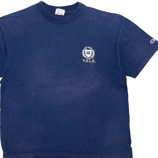80's Champion T "YALE" 1ポイントプリント Size (XL)