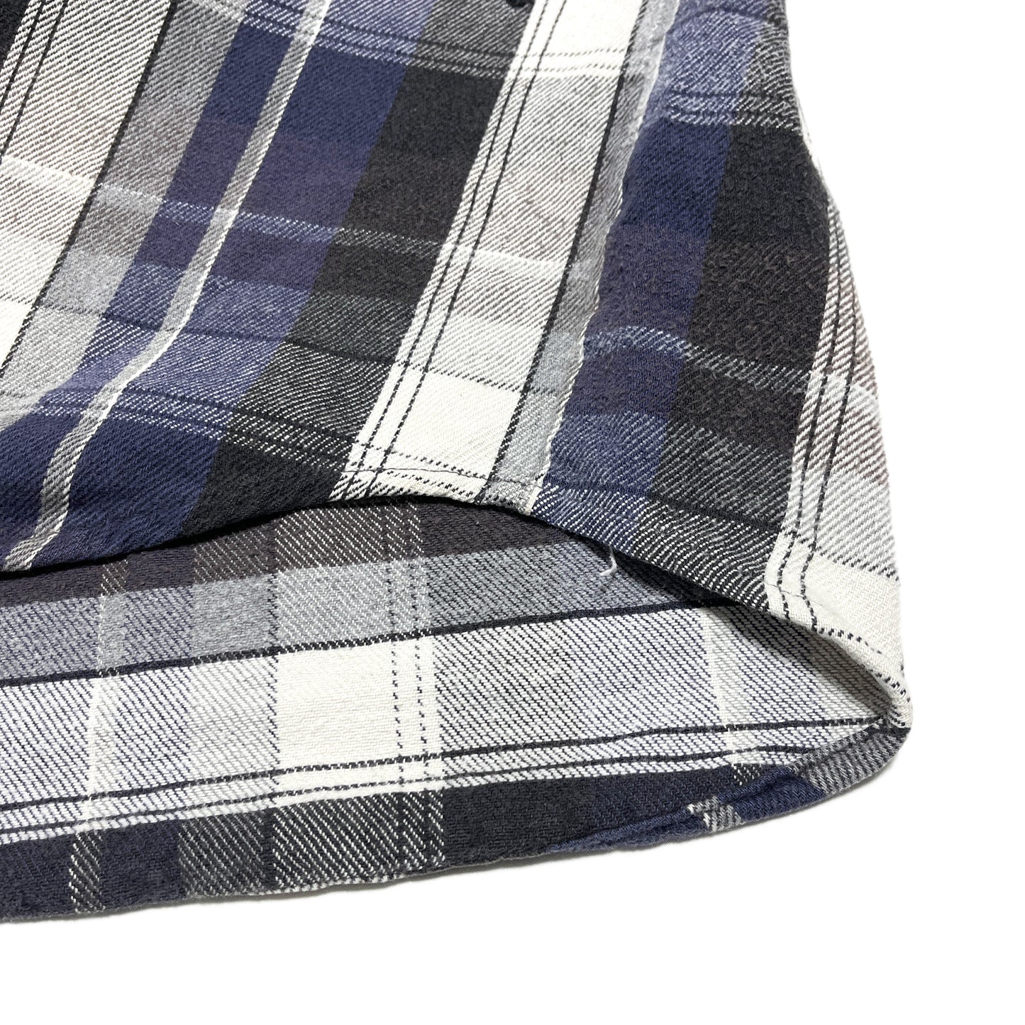 90's FIVEBROTHER Nel SH 好配色チェック Size (L)