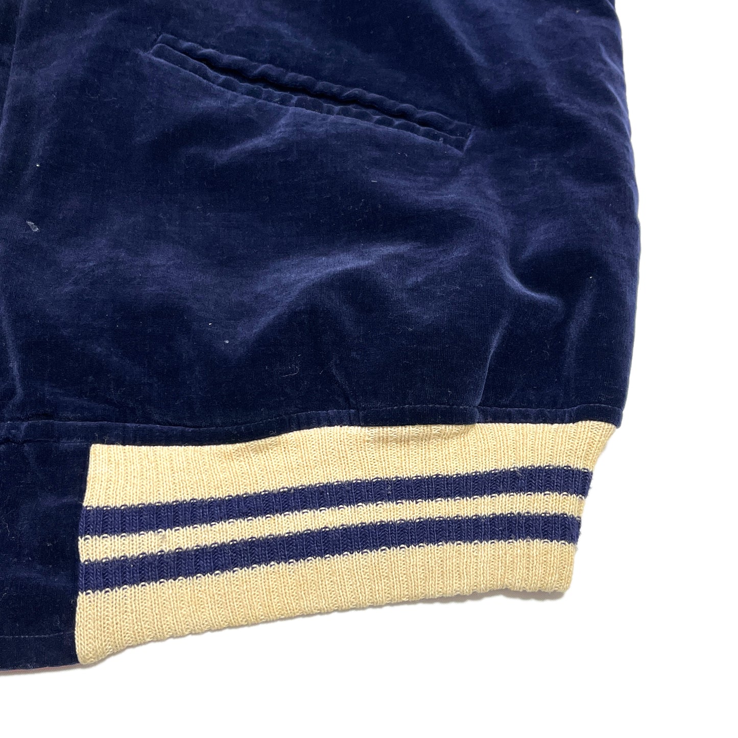 50's〜 Guam 別珍 Souvenir JKT 中綿なし タツノオトシゴ Size (L-XL)位 超スペシャル!