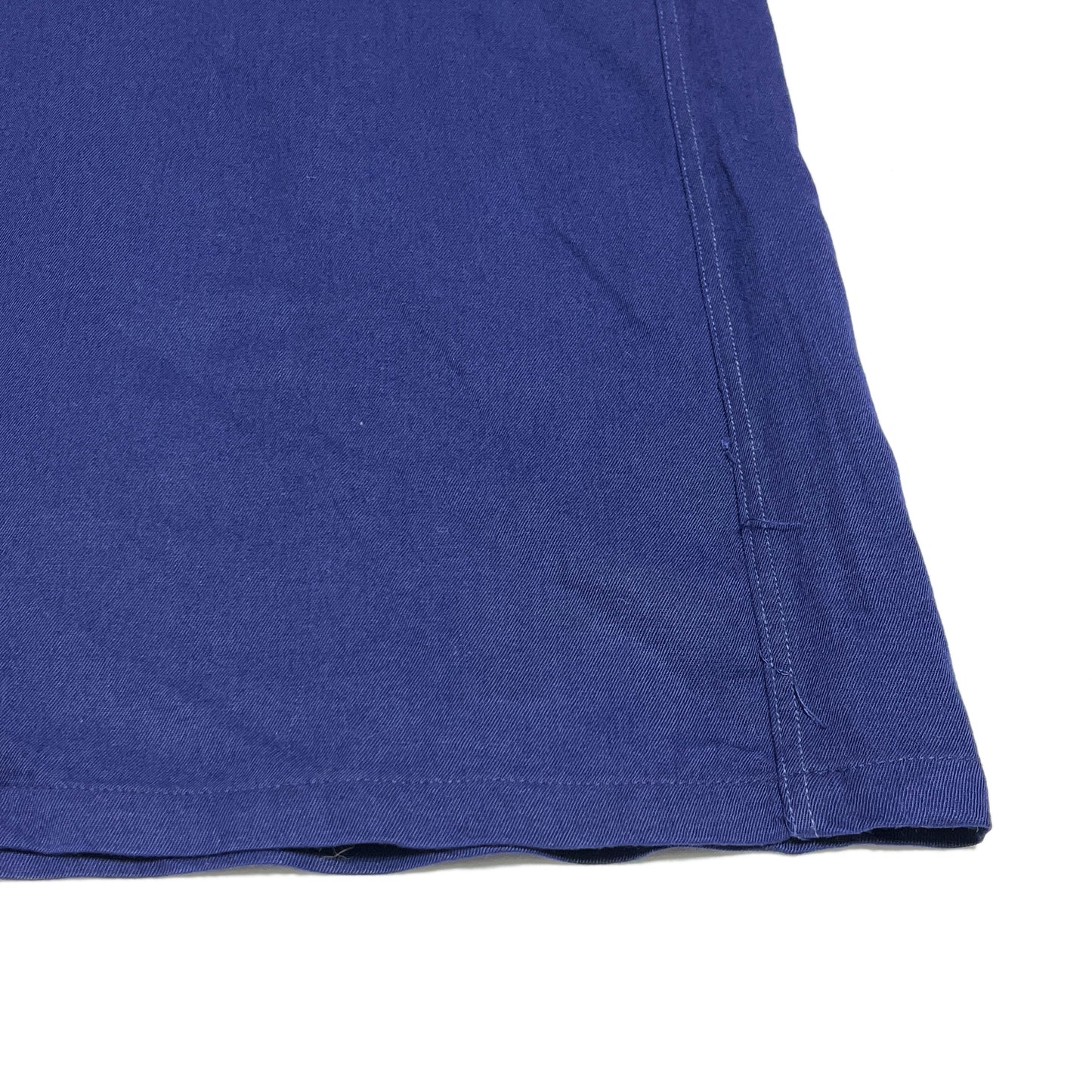 50's Monroe Sportwear Rayon L/S SH ネイビー Size (S)