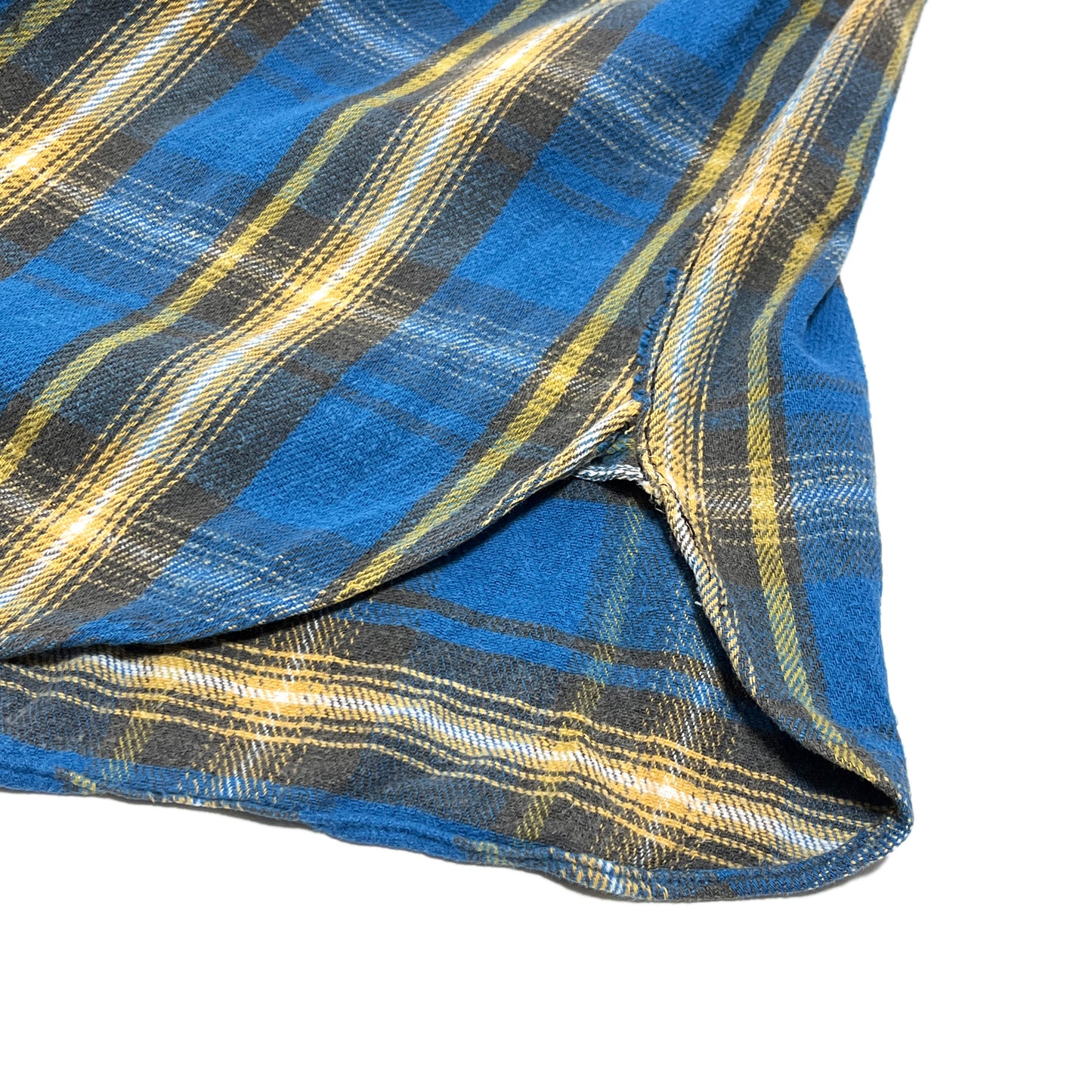 60's BIG YANK Nel SH マチ付き 好配色チェック Size (ML)位