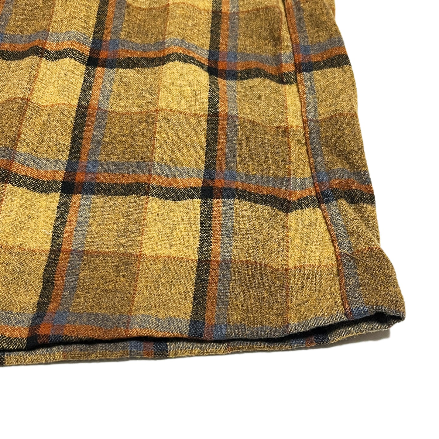 60s Pendleton Wool SH 好配色チェック L ブランドタグ 3 Pendleton Wool 品質タグ