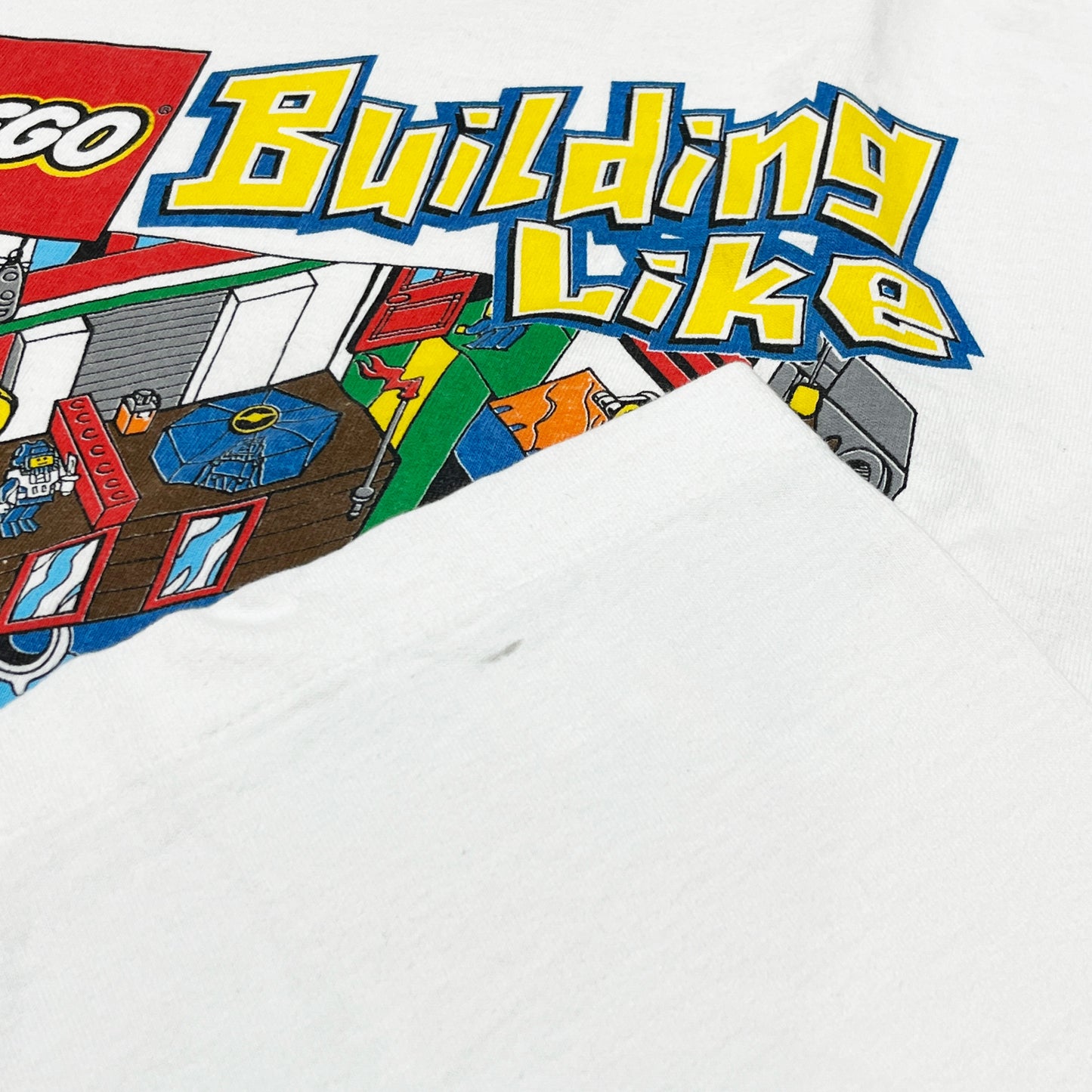 90's FRUIT OF THE LOOM LEGO T Size (XL) レア!