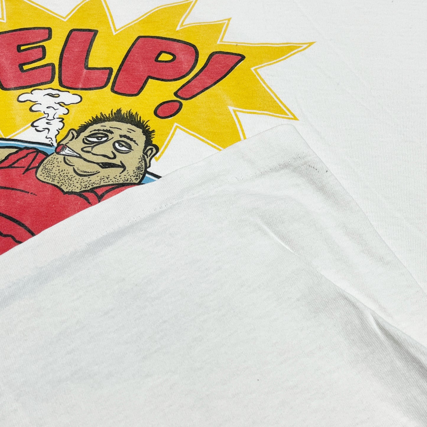 90's SALEM SPORTSWEAR "HELP I need a beer and I can't get up!" T Size (XL)