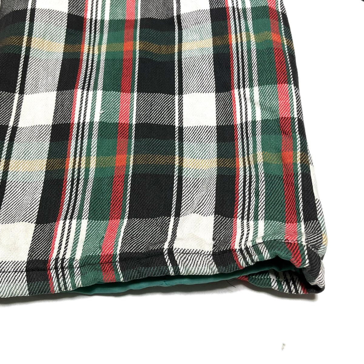 80's FIVEBROTHER Quilting Nel SH 好配色パターン Size (XL)