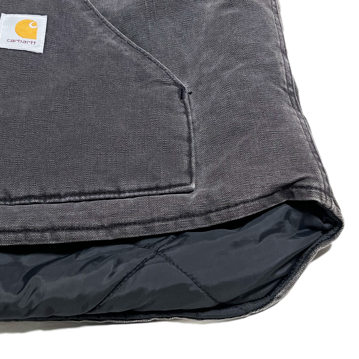 アメリカ製 Carhartt Duck Vest ブラック Size (2XL-R)