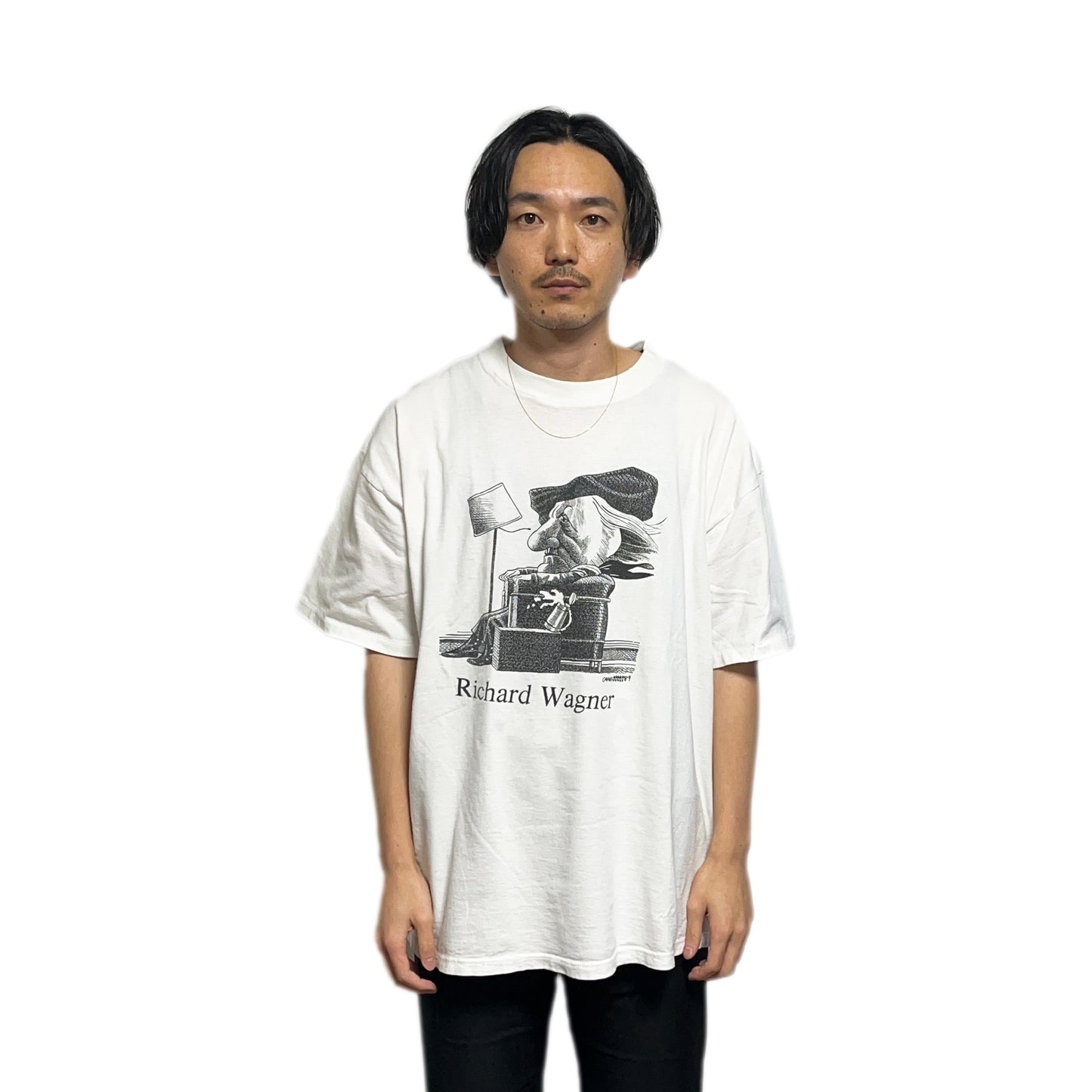 90's SOFFE'S Largely Literary Series "Richard Wagner" T Size (XL)