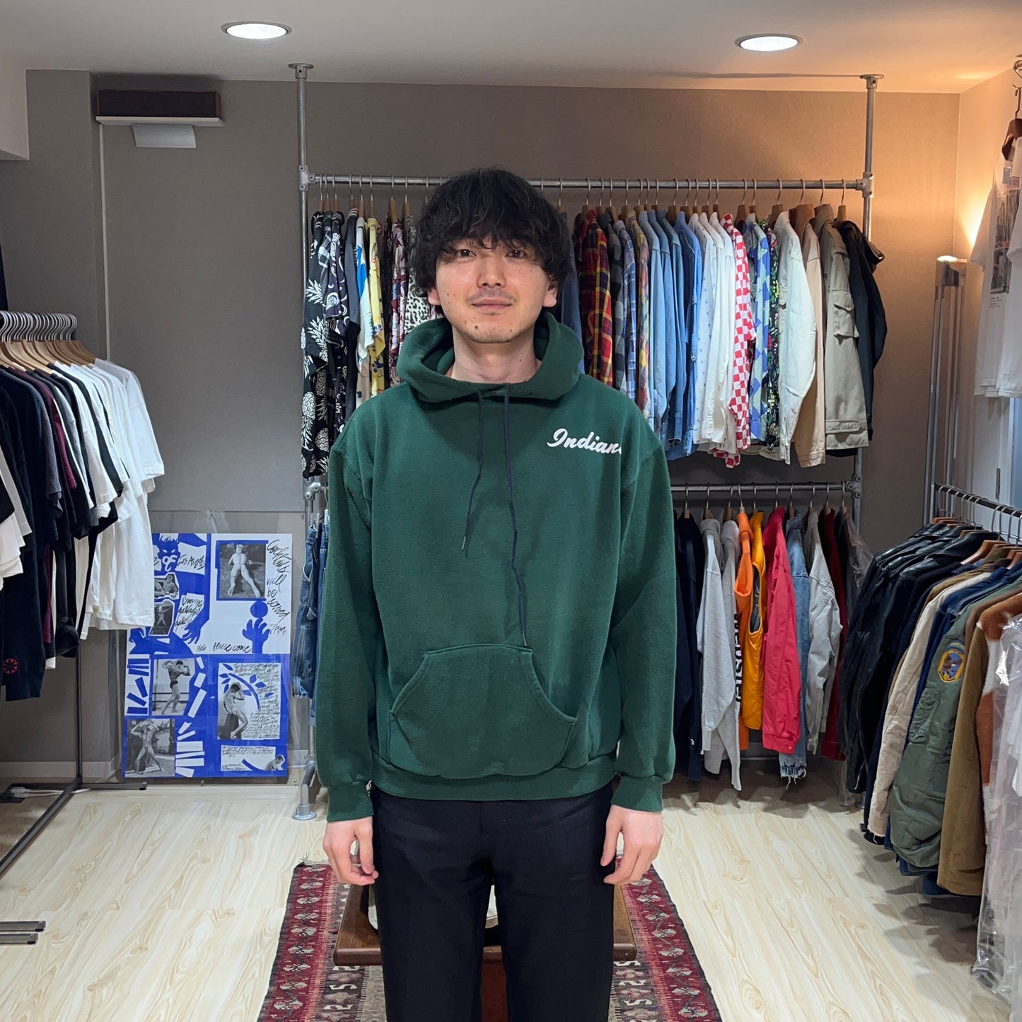 70's〜 RUSSELL 金タグ Parka "Indiana" Size (L)