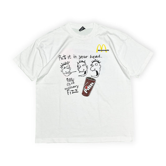 90's FRUIT OF THE LOOM BEST Mc Donald's X Mr.Pibb T Size (XL)