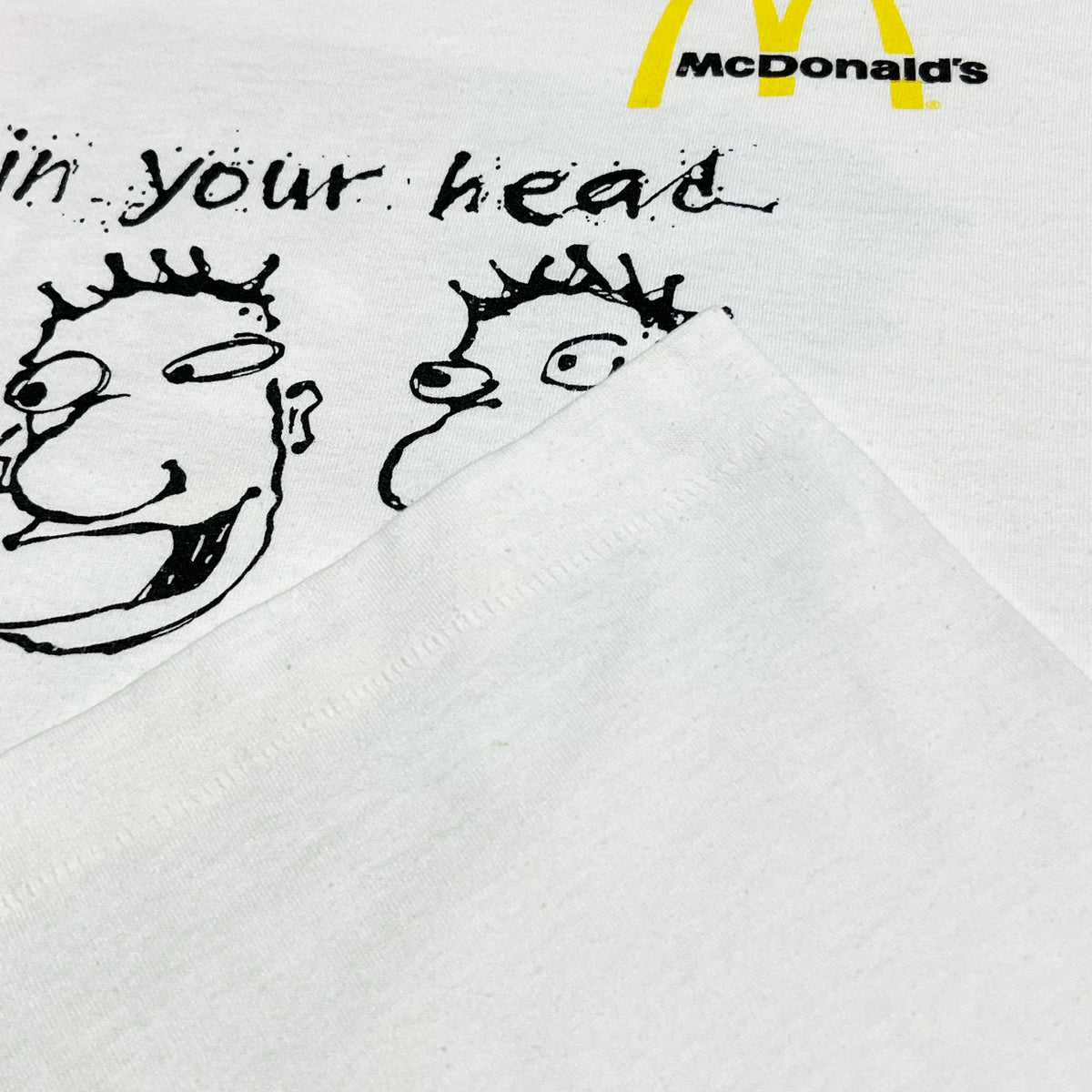 90's FRUIT OF THE LOOM BEST Mc Donald's X Mr.Pibb T Size (XL)