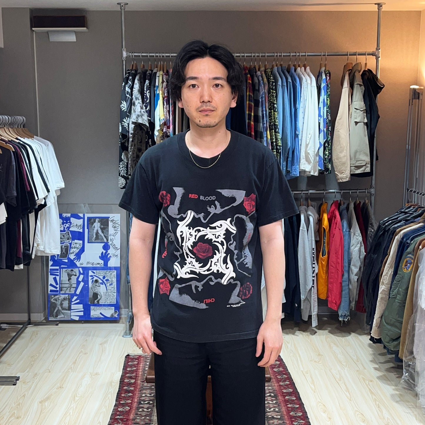 90's Giant Red Hot Chili Peppers "Blood Sugar Sex Magik" T Size (L)