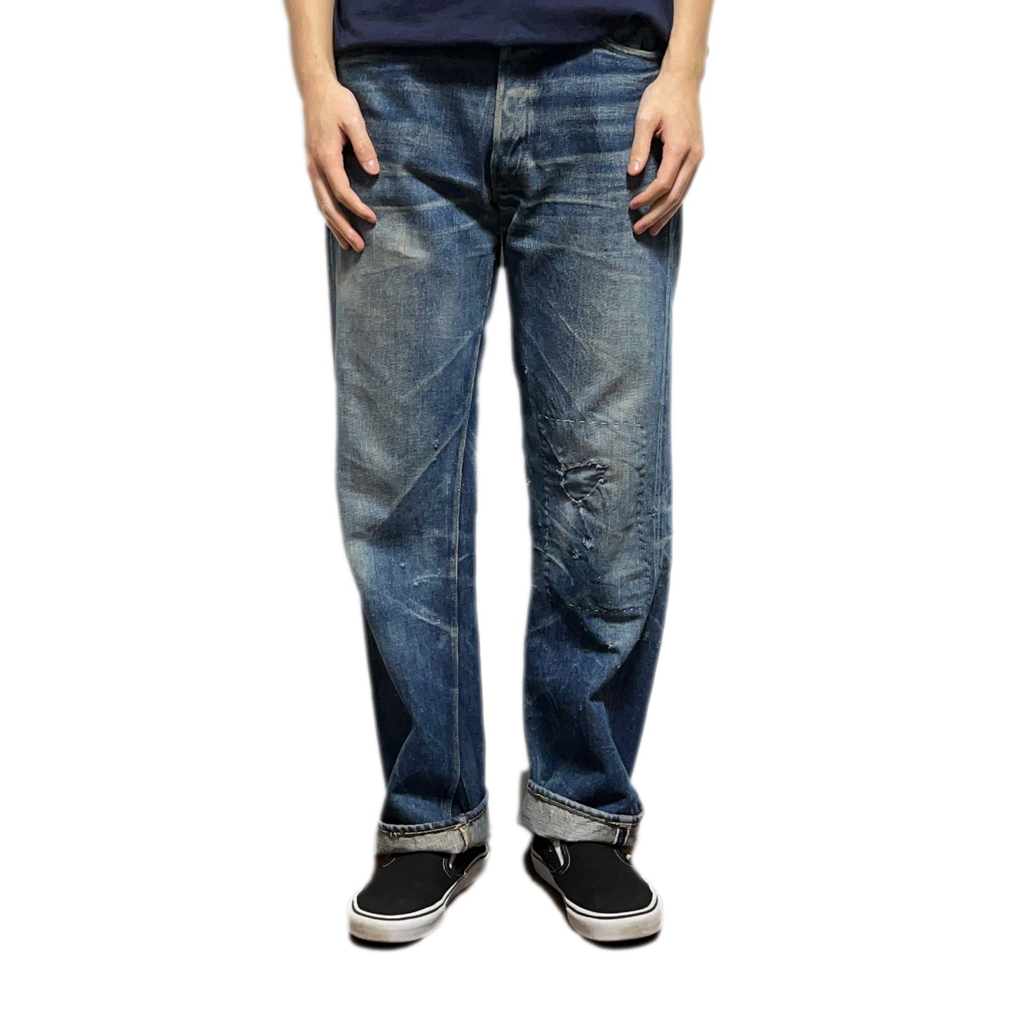 50's Levi's 501XX Leatherパッチ Size (W33 L31)位 極上雰囲気!