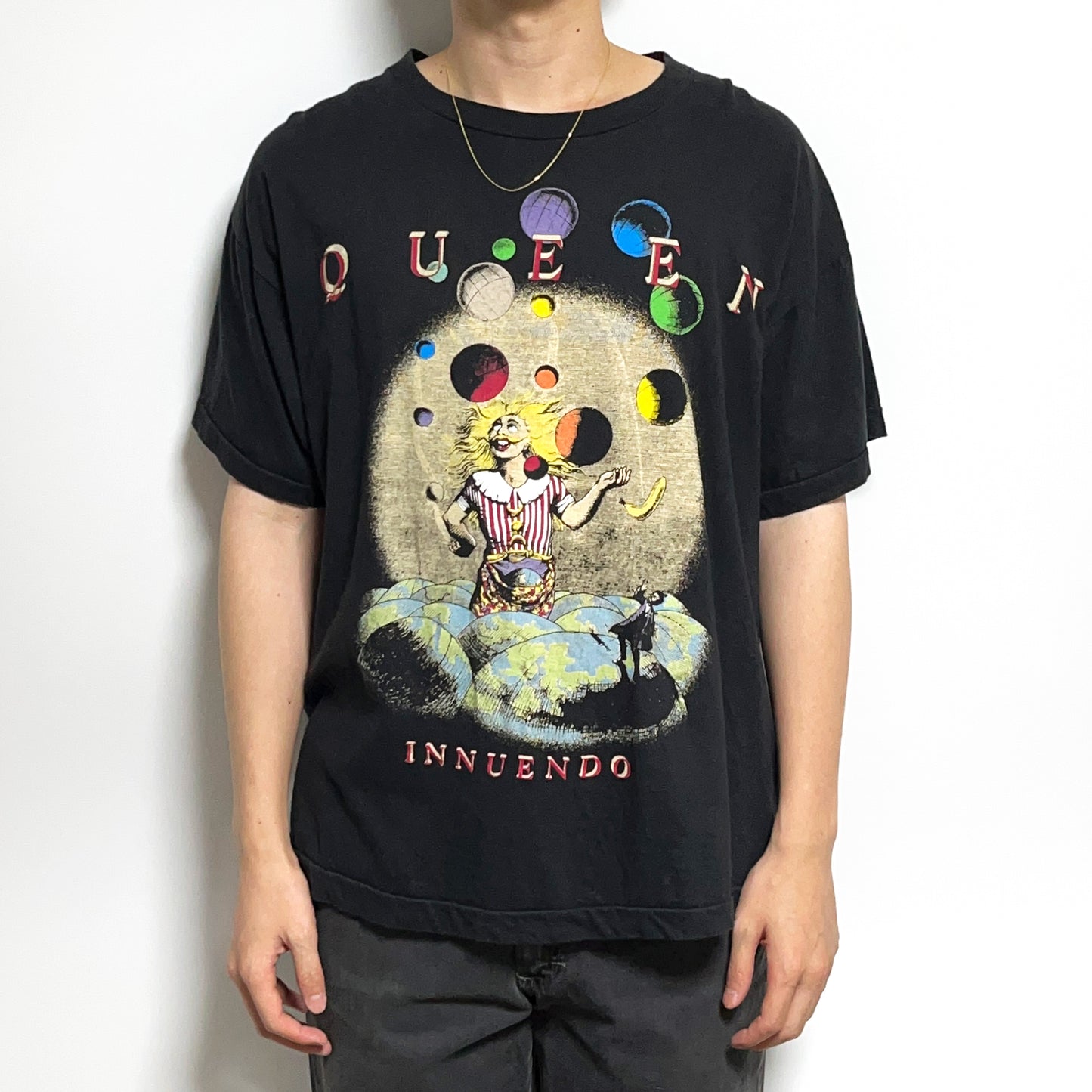90's Euro Queen "INNUENDO" T Size (L)位